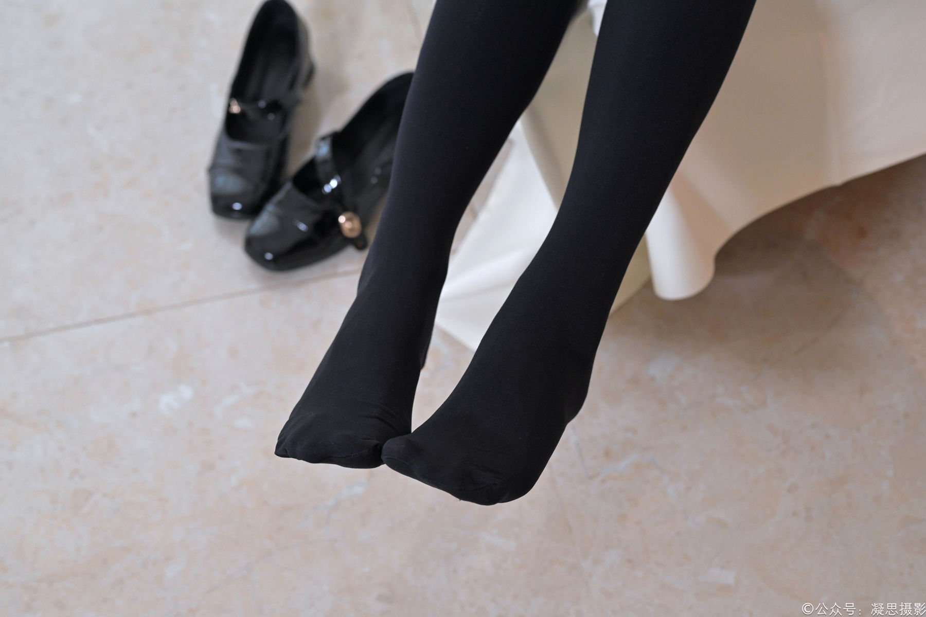 凝思摄影 No.011 小睿 - JK制服、过膝袜、玛丽珍鞋/(135P)