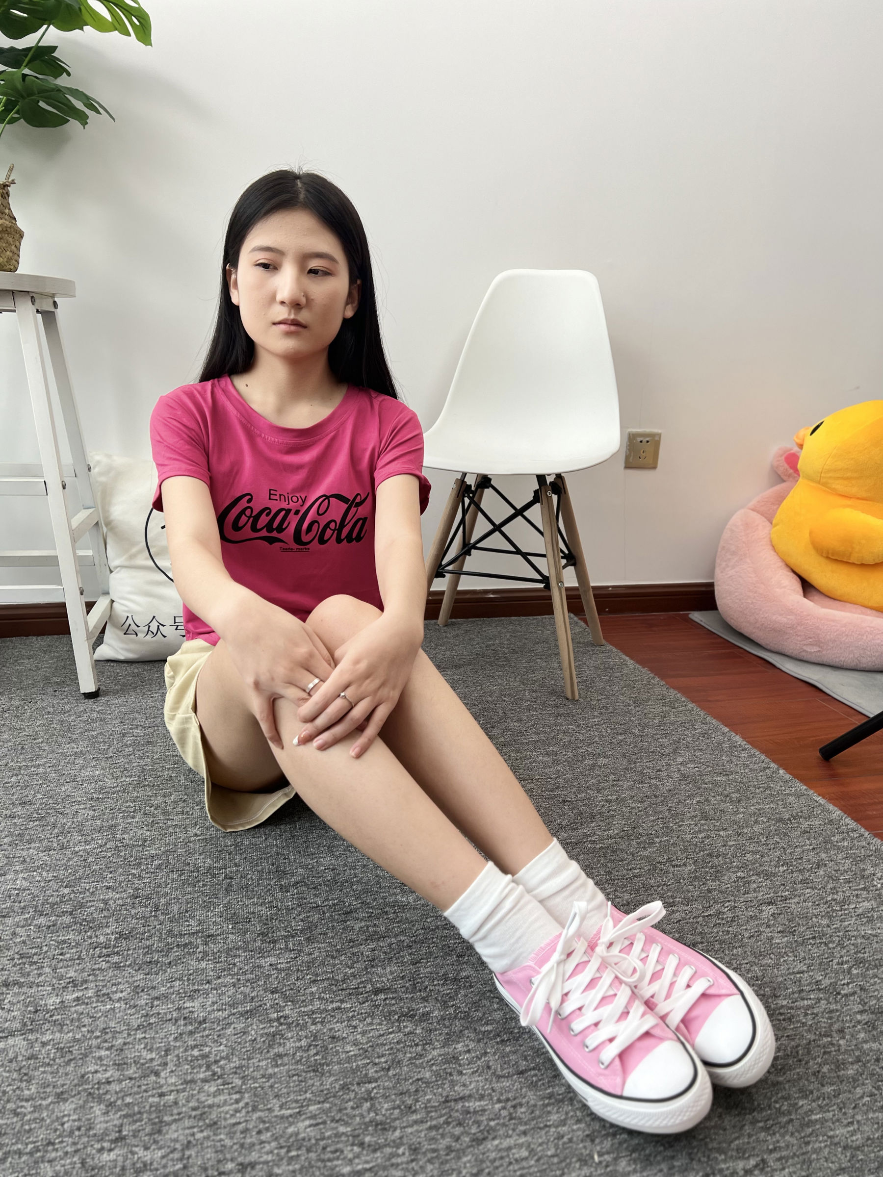 三禾摄影 No.025 休闲短裤 棉袜 帆布鞋/(182P)