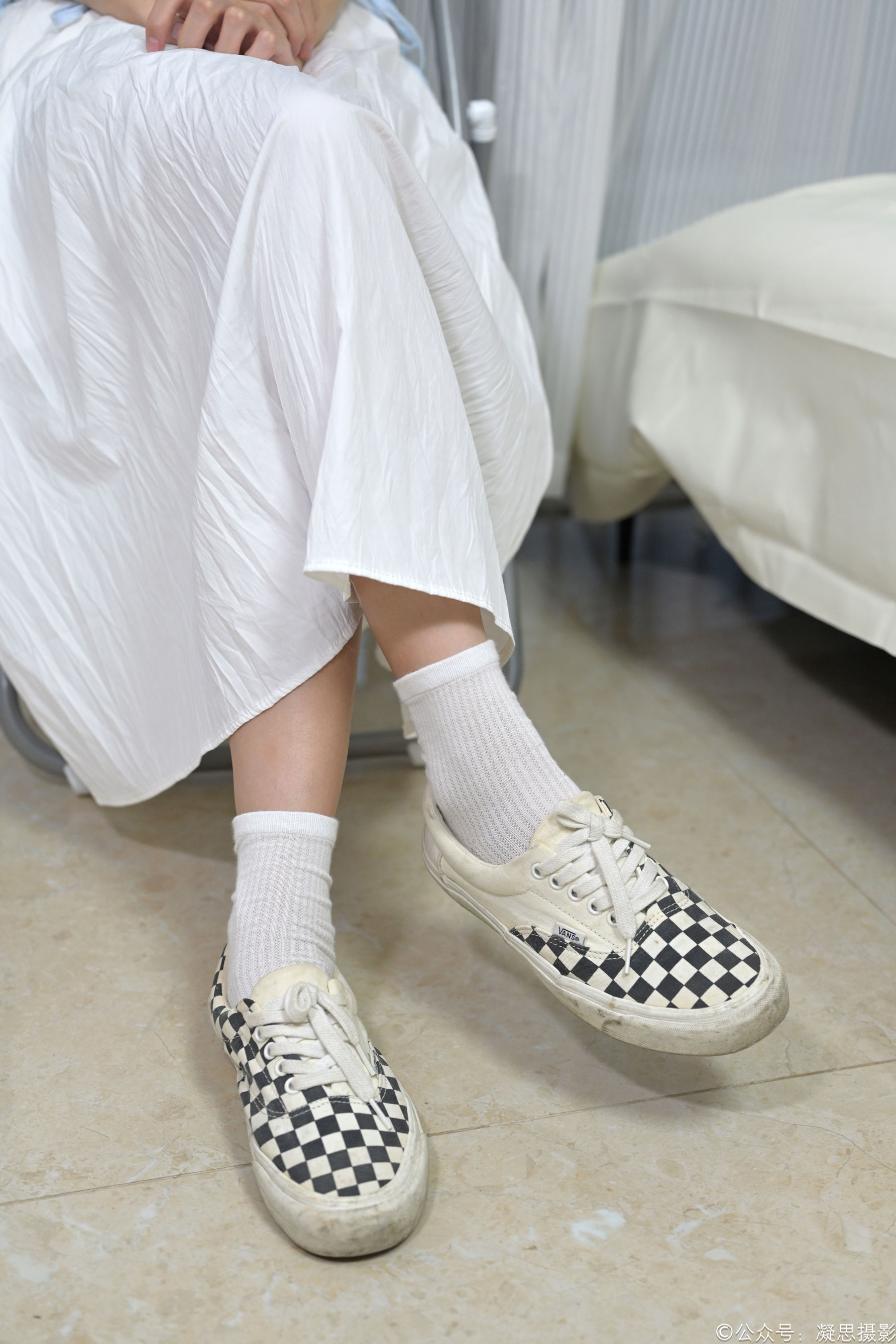 凝思摄影 No.007 小睿 - 长裙、短白袜、平底鞋/(133P)