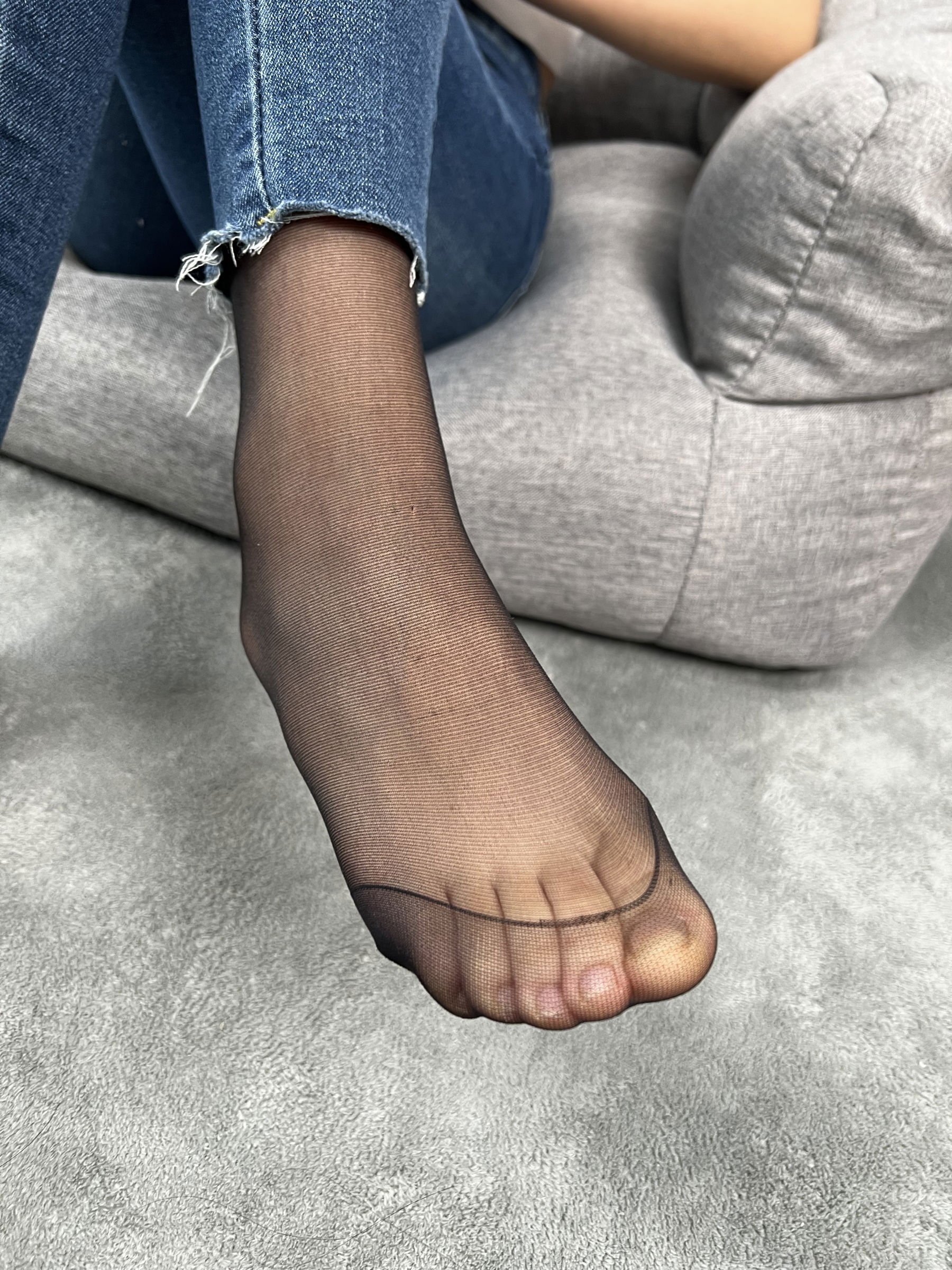 三禾摄影 No.024 牛仔裤里丝 帆布鞋 高跟/(201P)