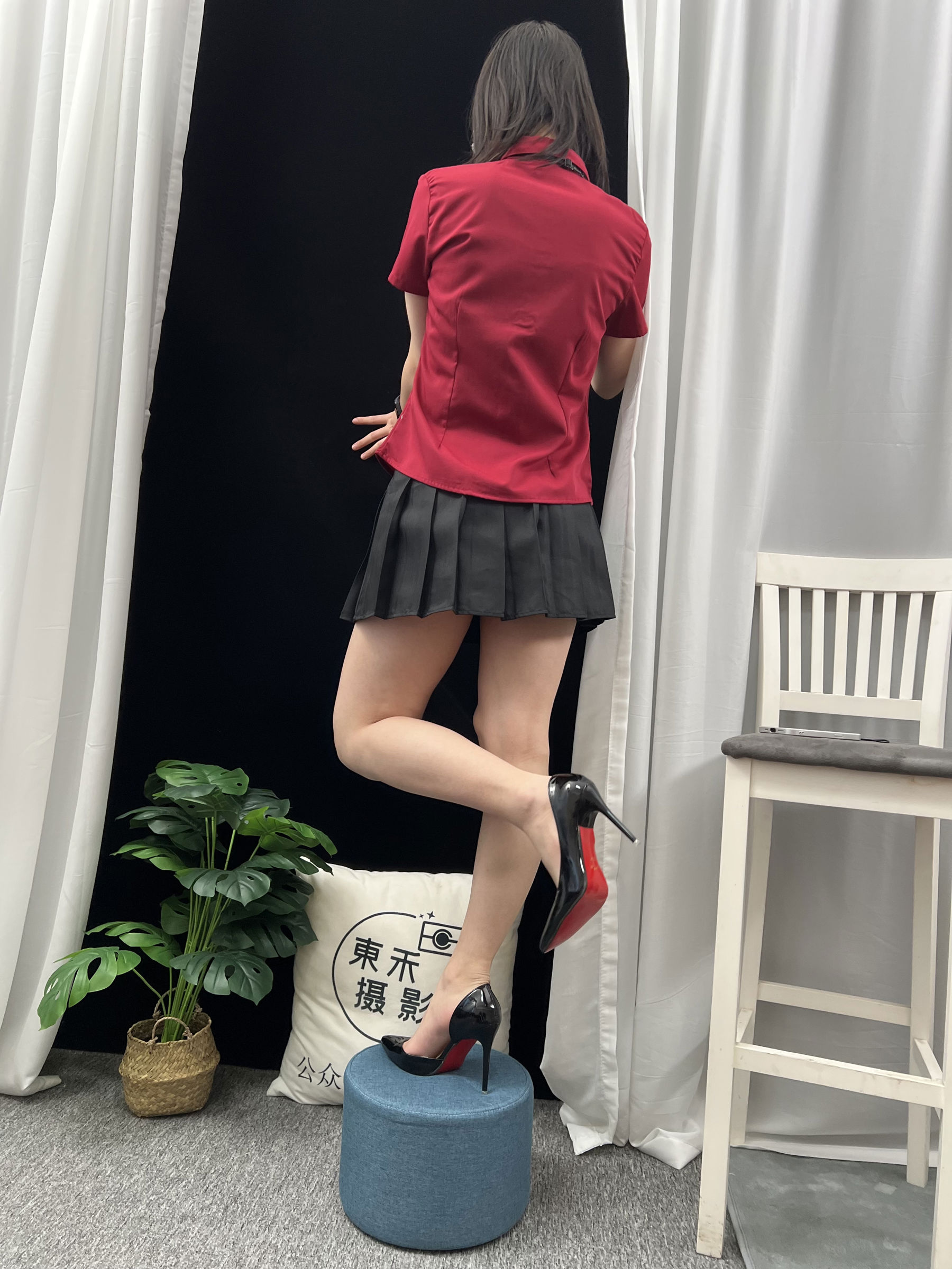 三禾摄影 No.021 短裙 凉拖 帆布鞋 高跟/(217P)