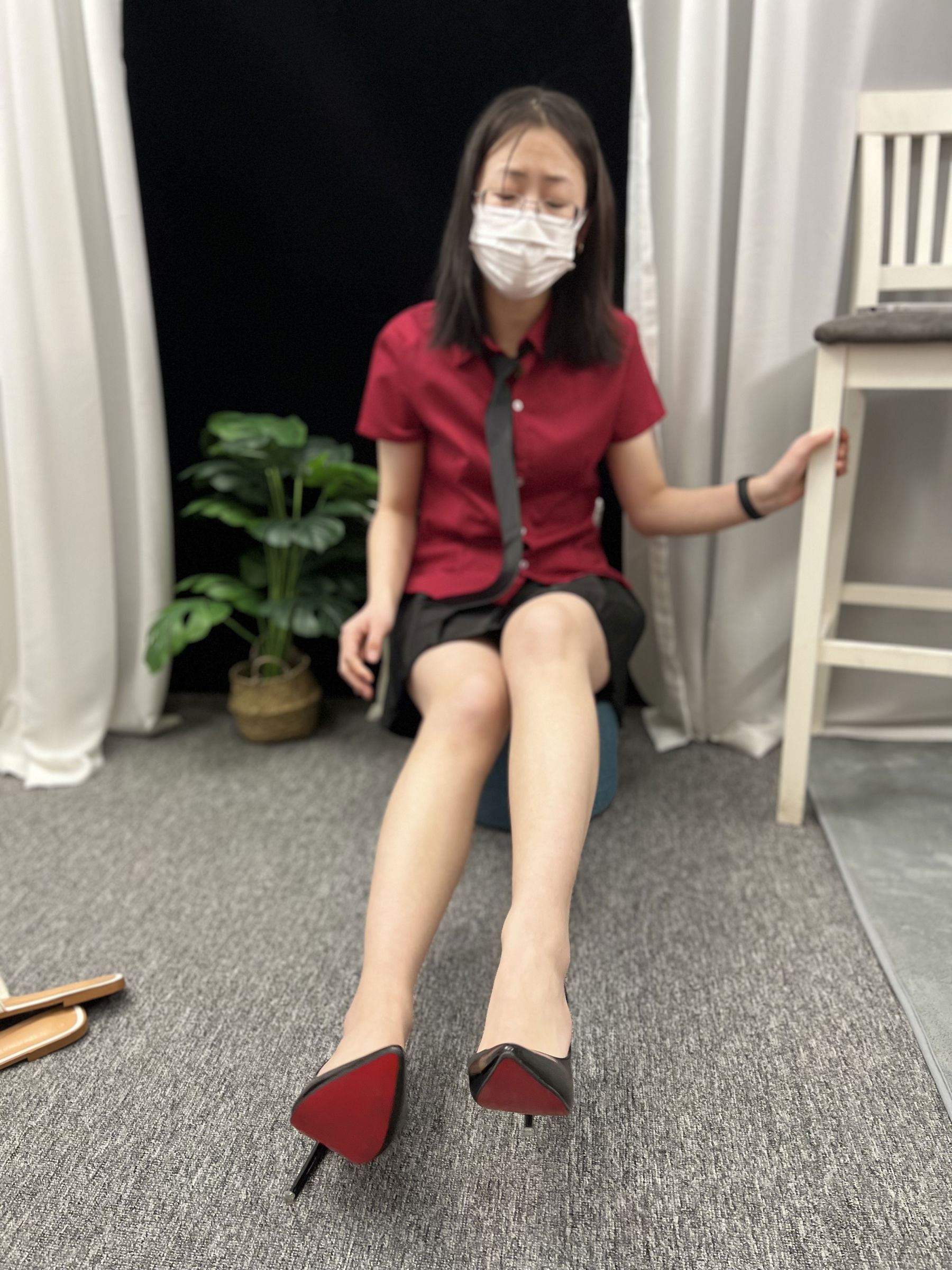 三禾摄影 No.021 短裙 凉拖 帆布鞋 高跟/(217P)