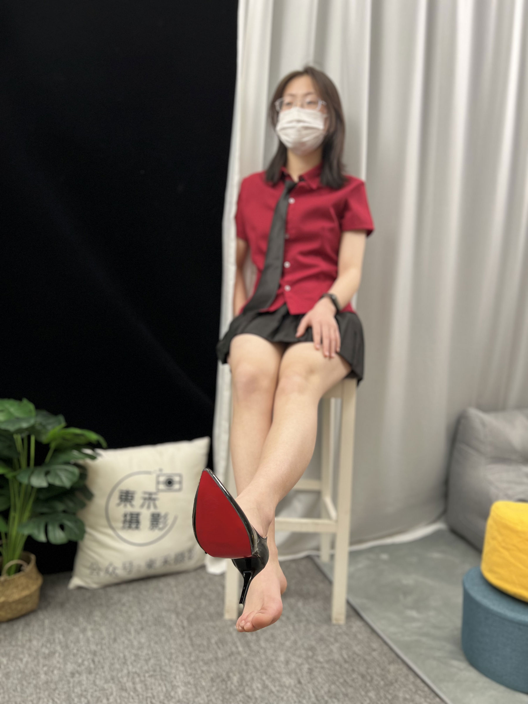 三禾摄影 No.021 短裙 凉拖 帆布鞋 高跟/(217P)