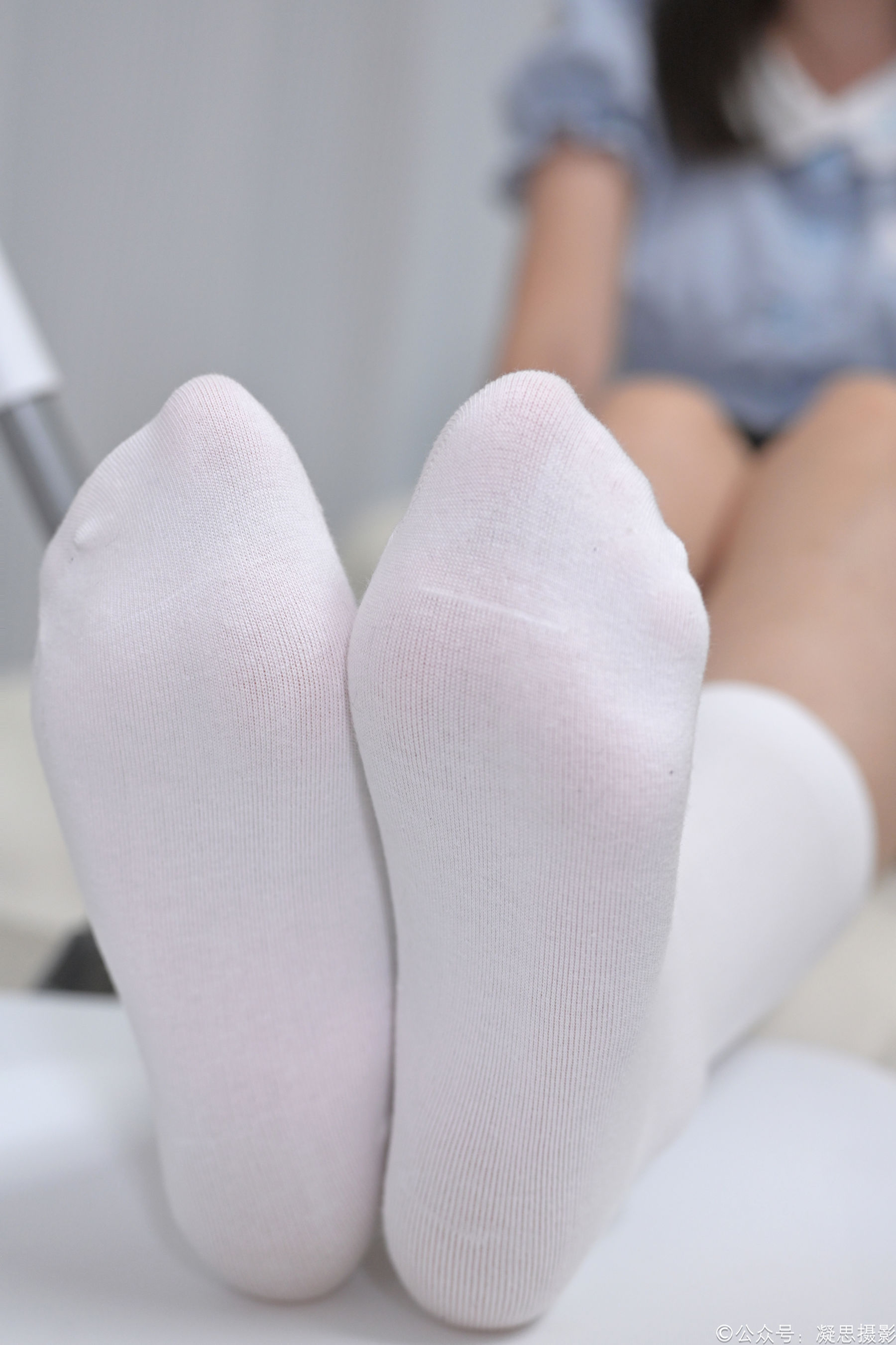 凝思摄影 No.008 铃铃 - 短裙、短白袜、小皮鞋/(158P)