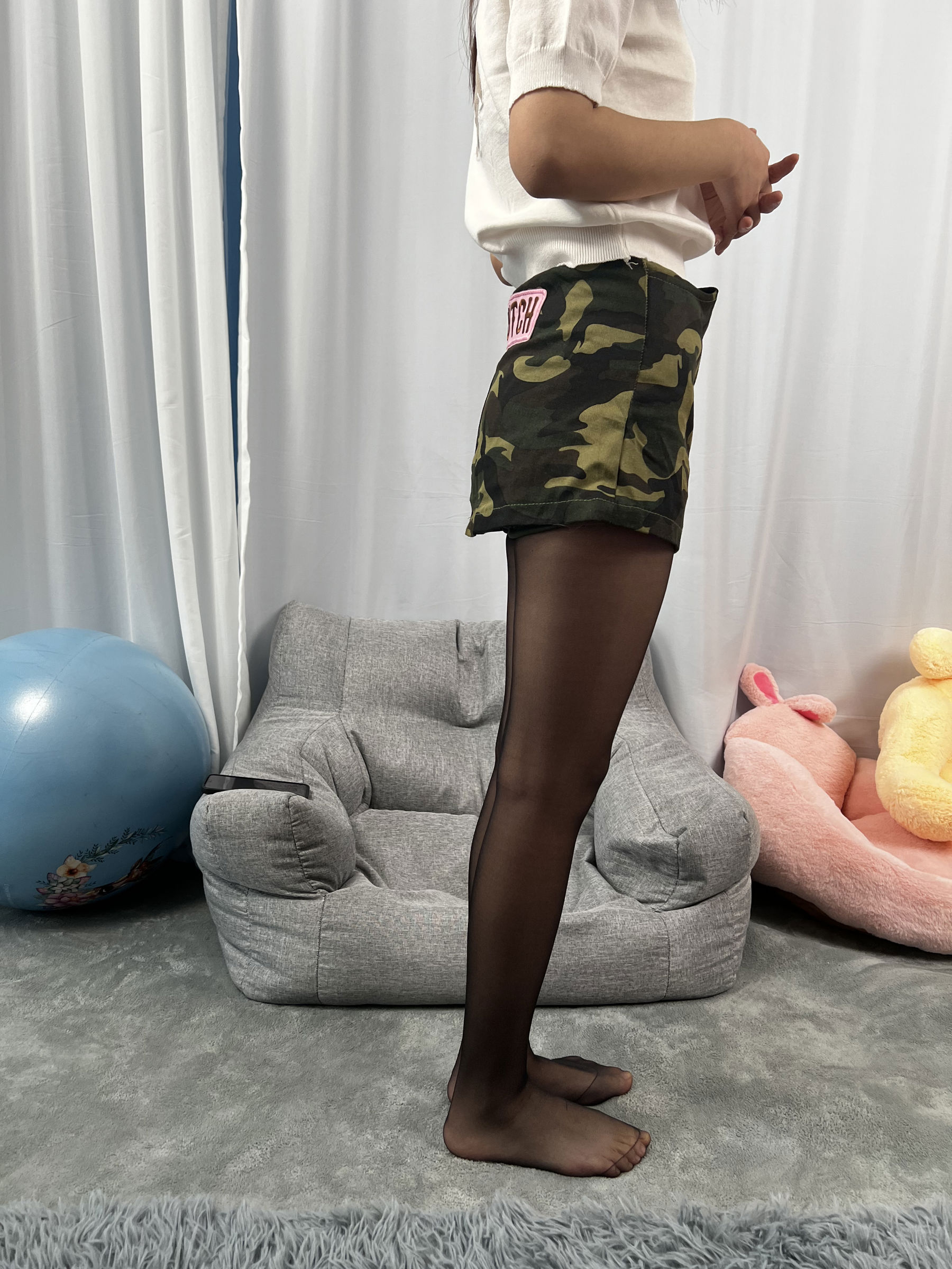 三禾摄影 No.022 短裙 黑丝 高跟/(207P)