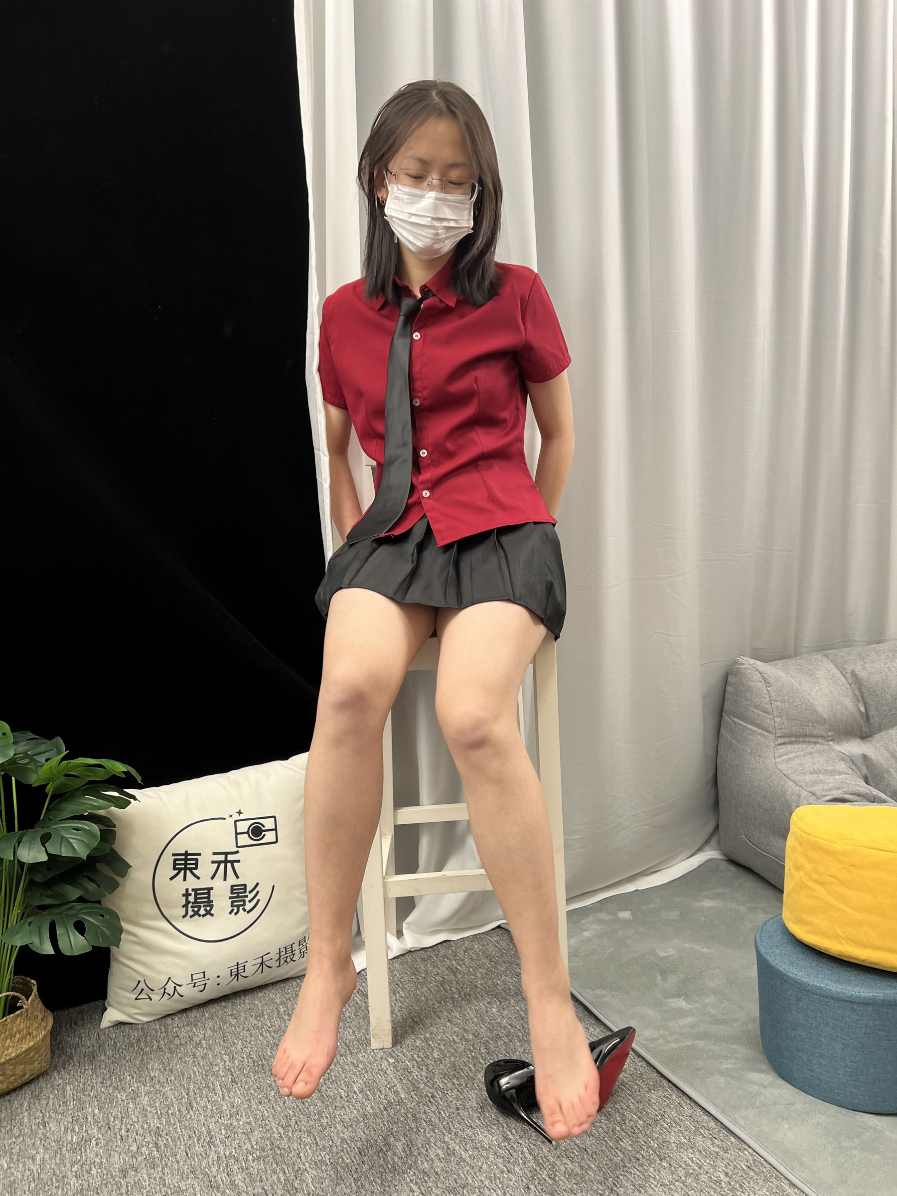 三禾摄影 No.021 短裙 凉拖 帆布鞋 高跟/(217P)