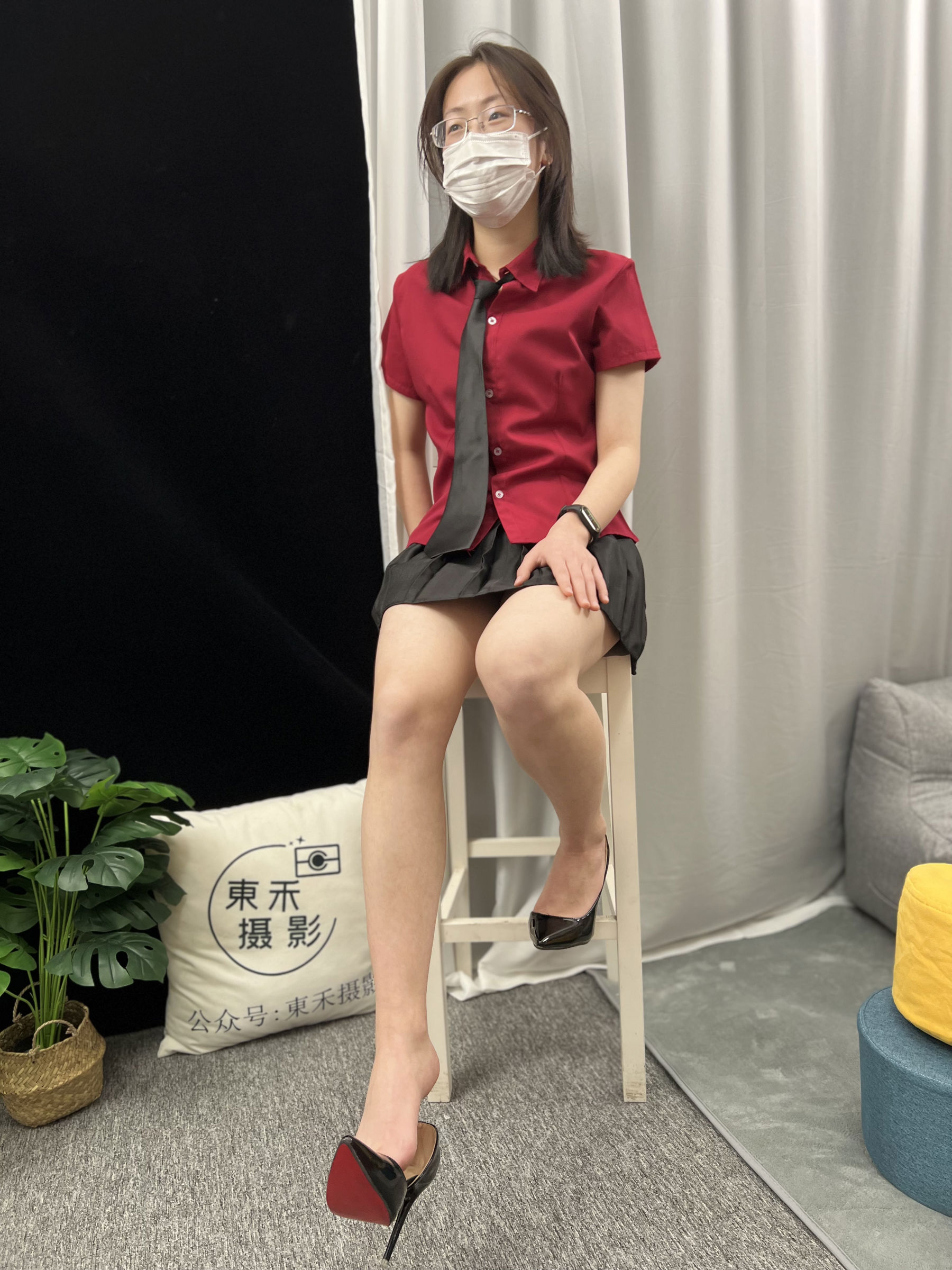 三禾摄影 No.021 短裙 凉拖 帆布鞋 高跟/(217P)