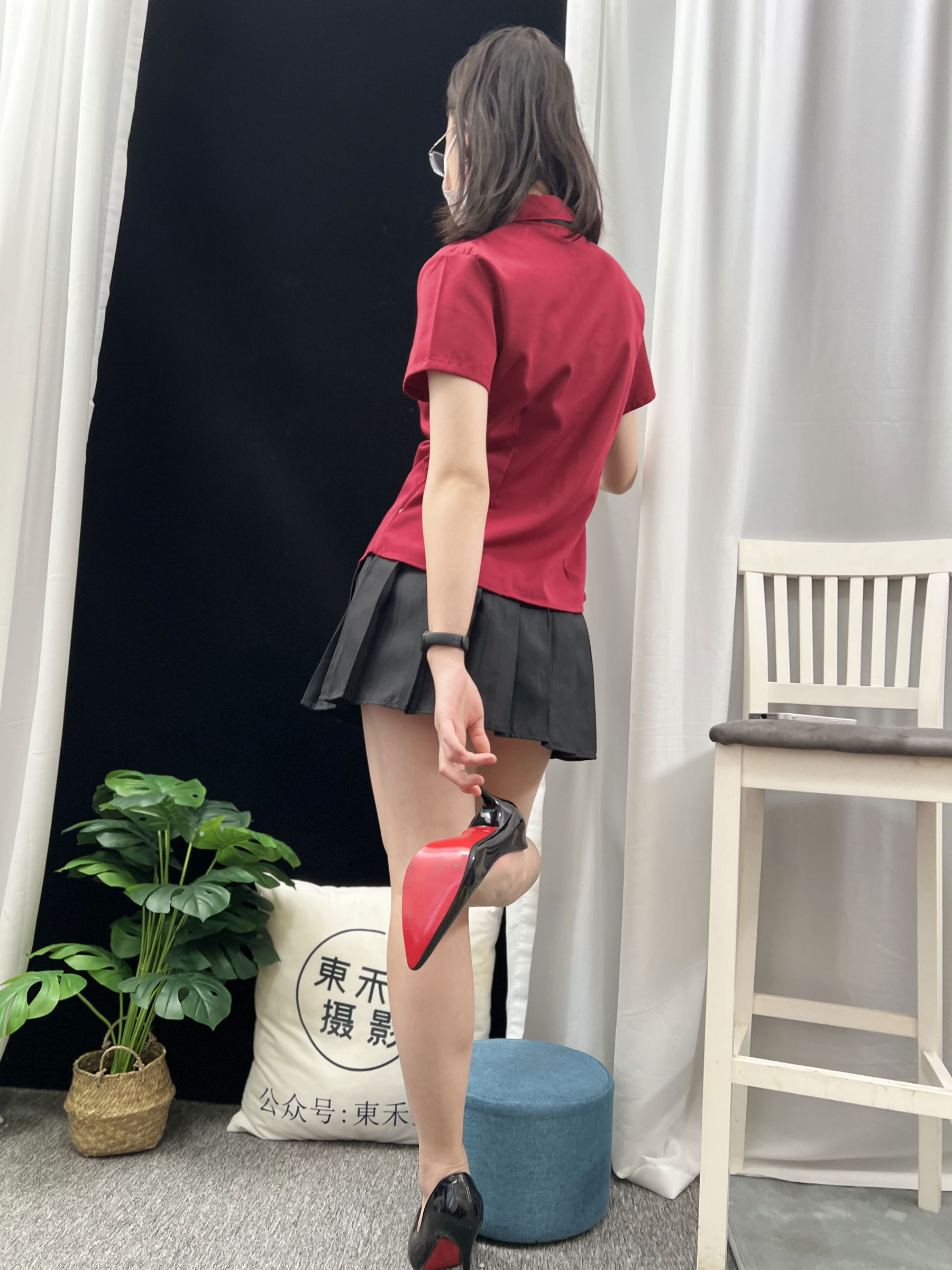 三禾摄影 No.021 短裙 凉拖 帆布鞋 高跟/(217P)