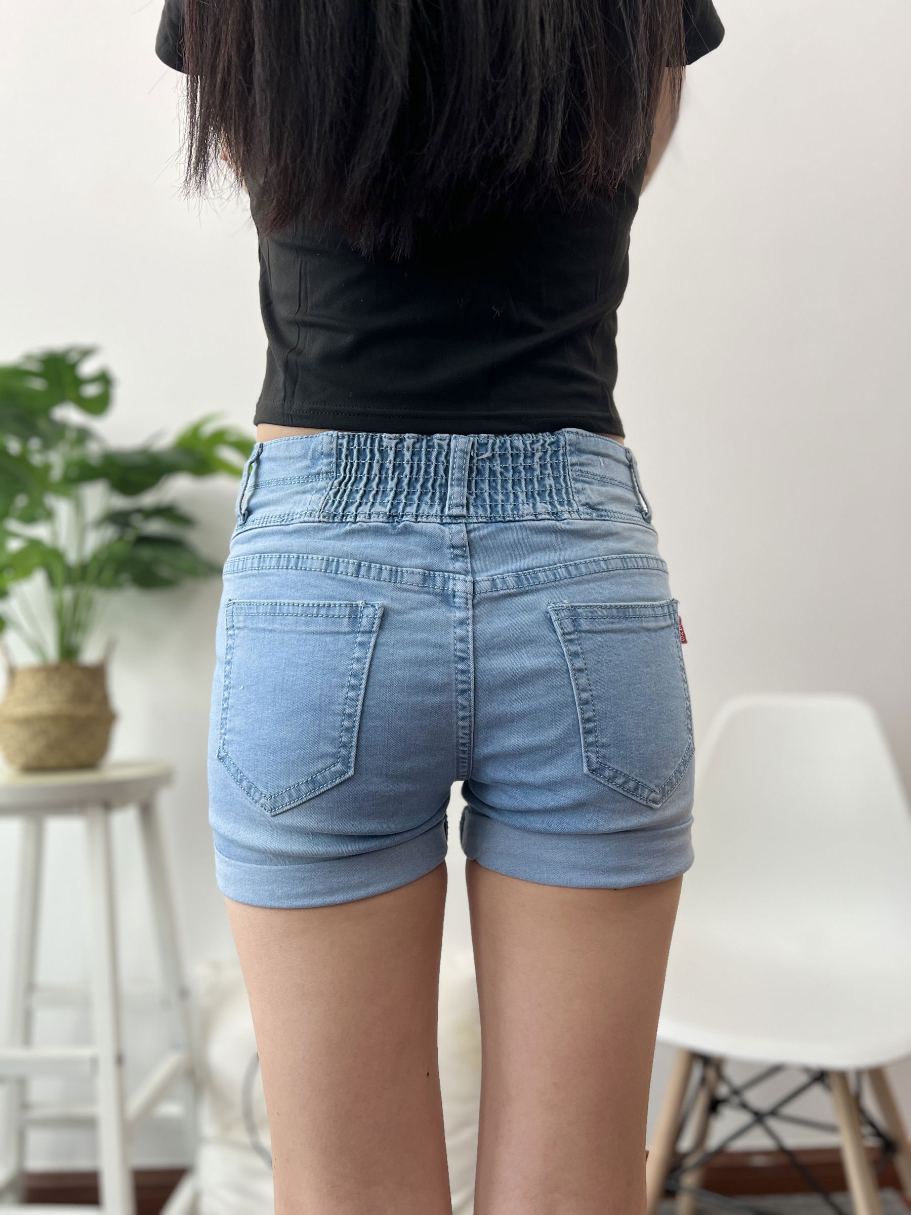 三禾摄影 No.026 牛仔短裤 棉袜 帆布鞋/(176P)