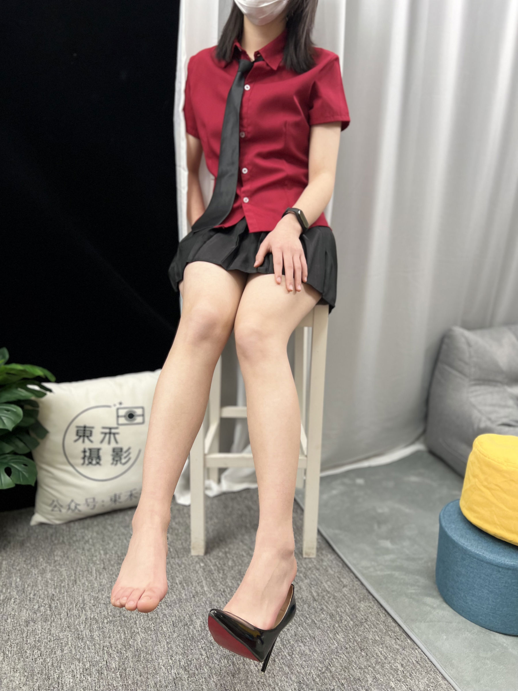 三禾摄影 No.021 短裙 凉拖 帆布鞋 高跟/(217P)