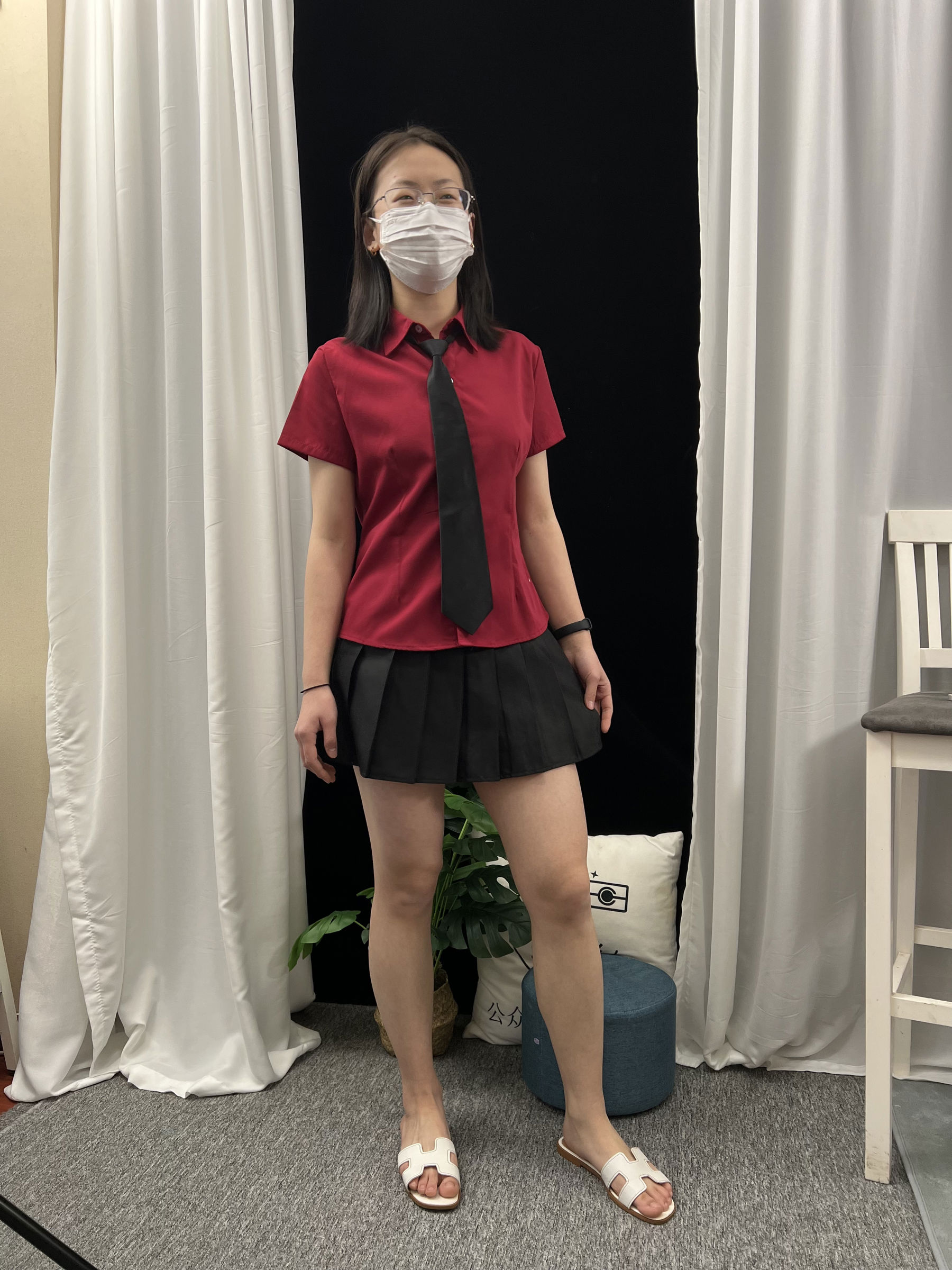 三禾摄影 No.021 短裙 凉拖 帆布鞋 高跟/(217P)