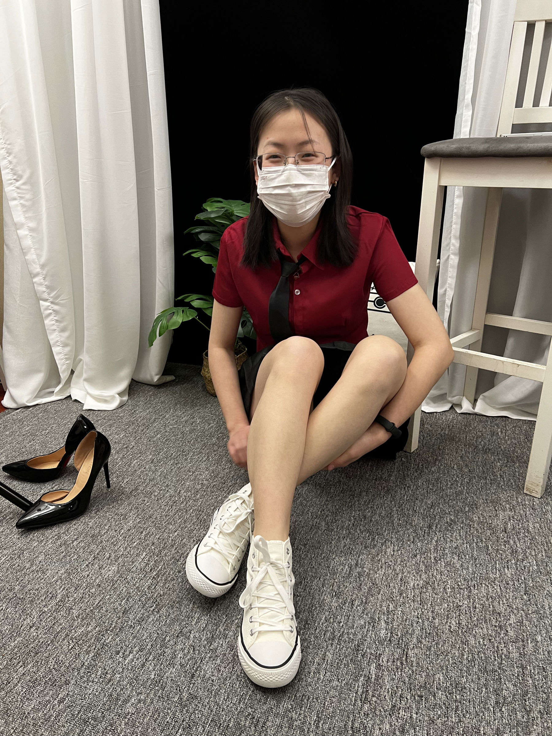 三禾摄影 No.021 短裙 凉拖 帆布鞋 高跟/(217P)