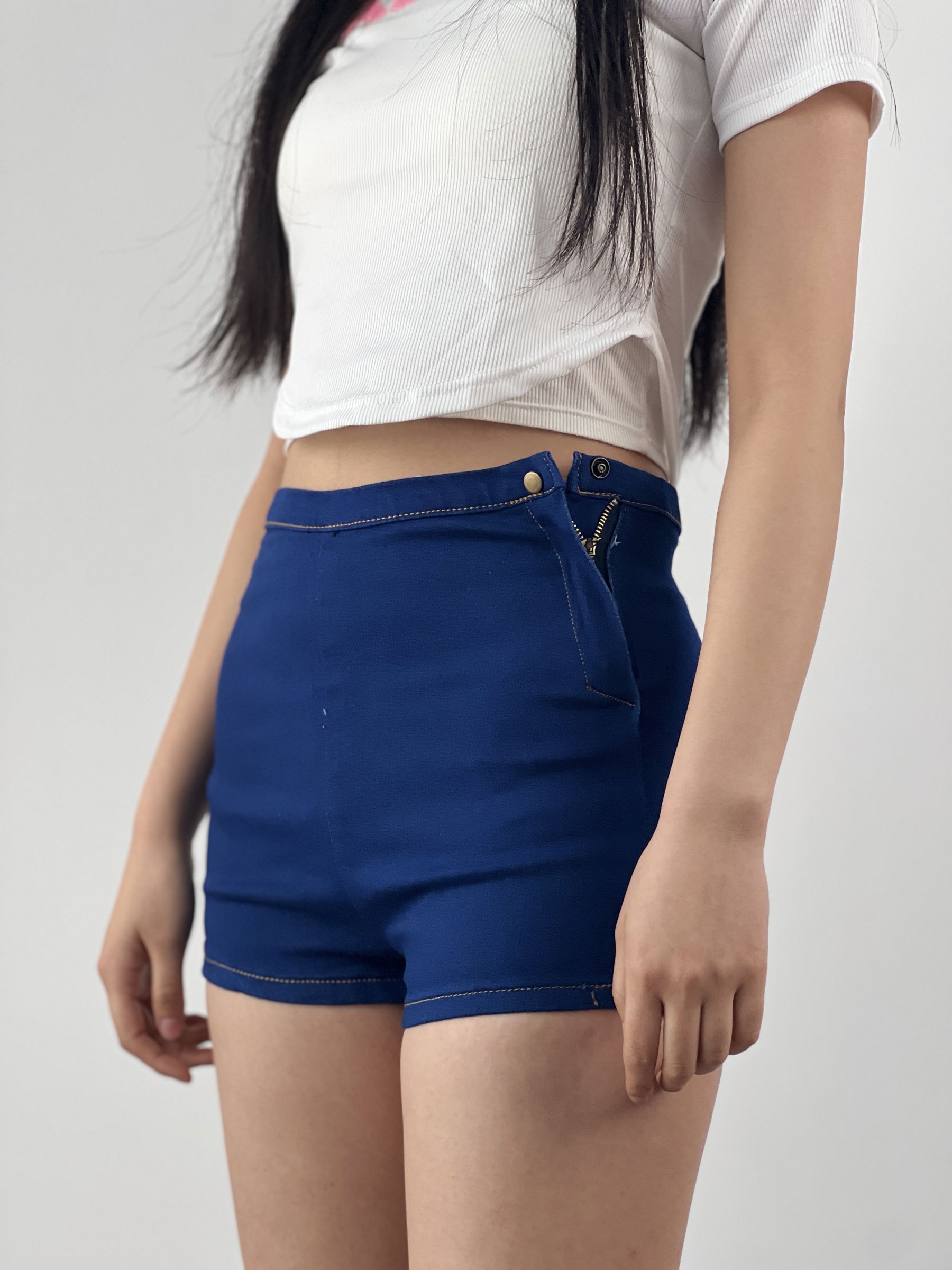 三禾摄影 No.027 牛仔短裤 棉袜 帆布鞋/(213P)