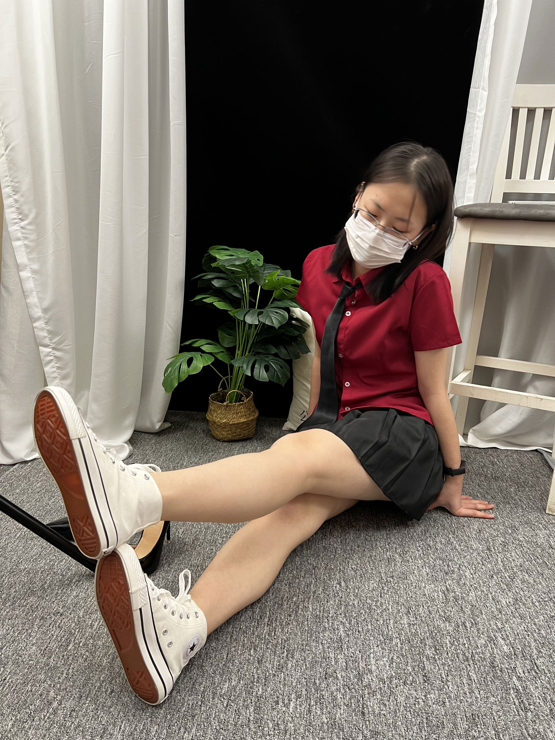 三禾摄影 No.021 短裙 凉拖 帆布鞋 高跟/(217P)