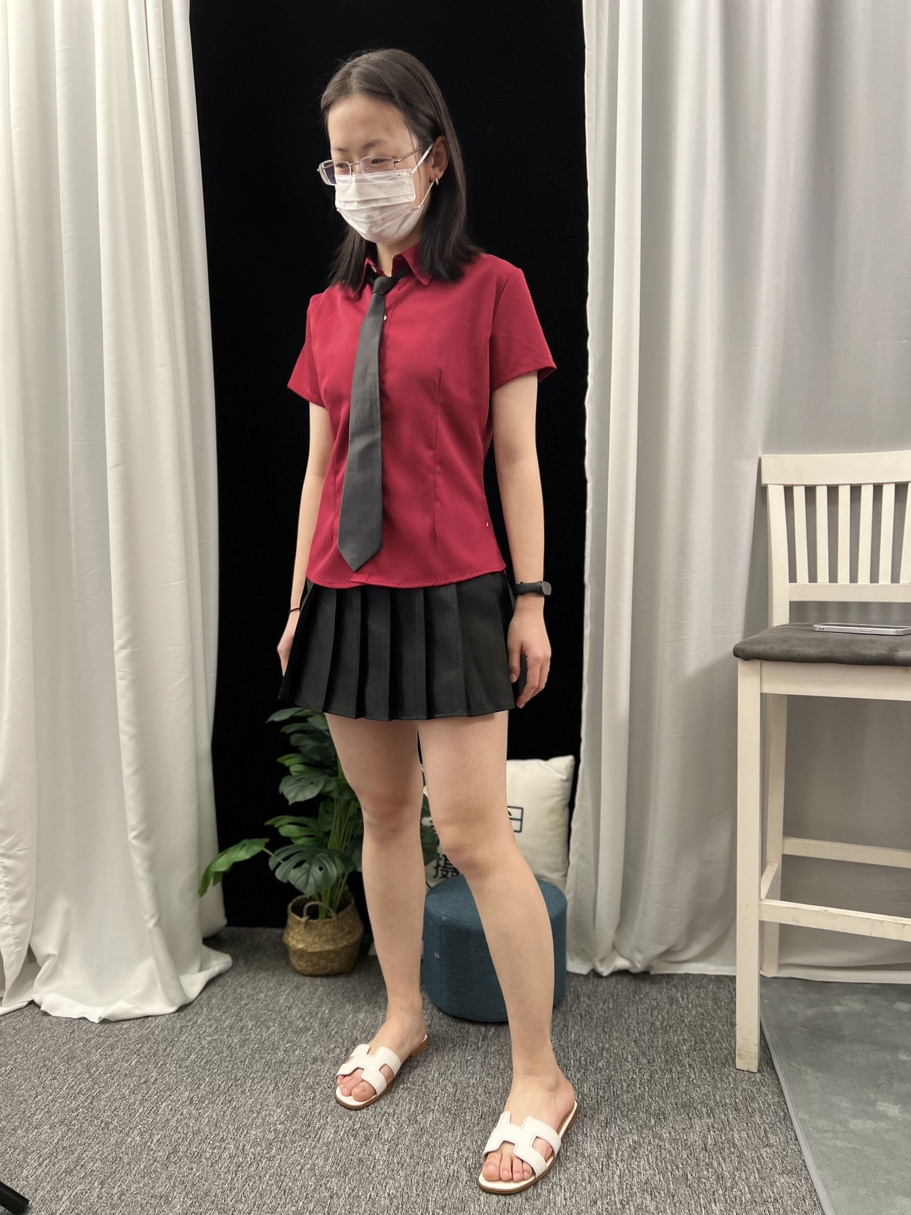 三禾摄影 No.021 短裙 凉拖 帆布鞋 高跟/(217P)