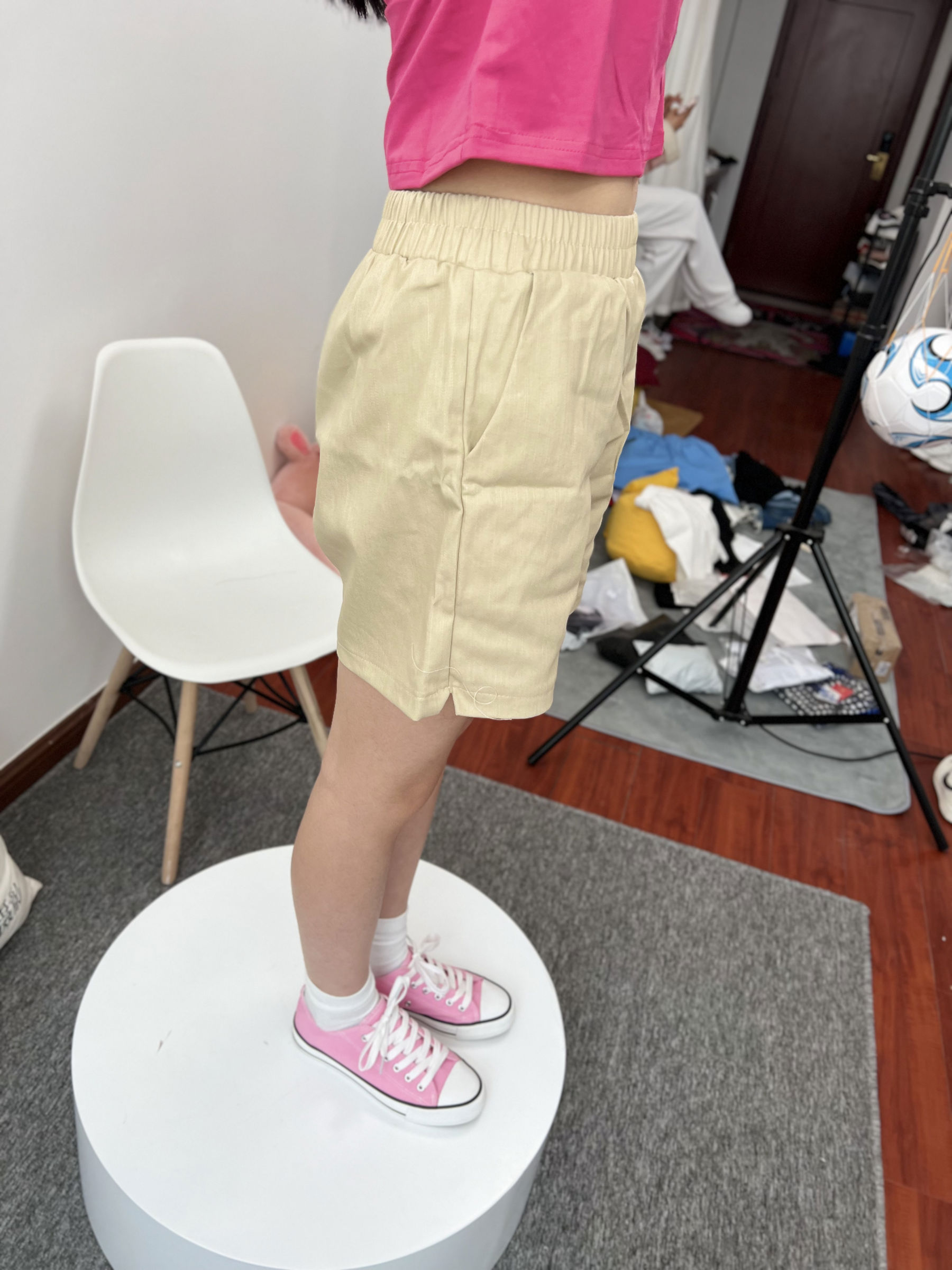 三禾摄影 No.025 休闲短裤 棉袜 帆布鞋/(182P)