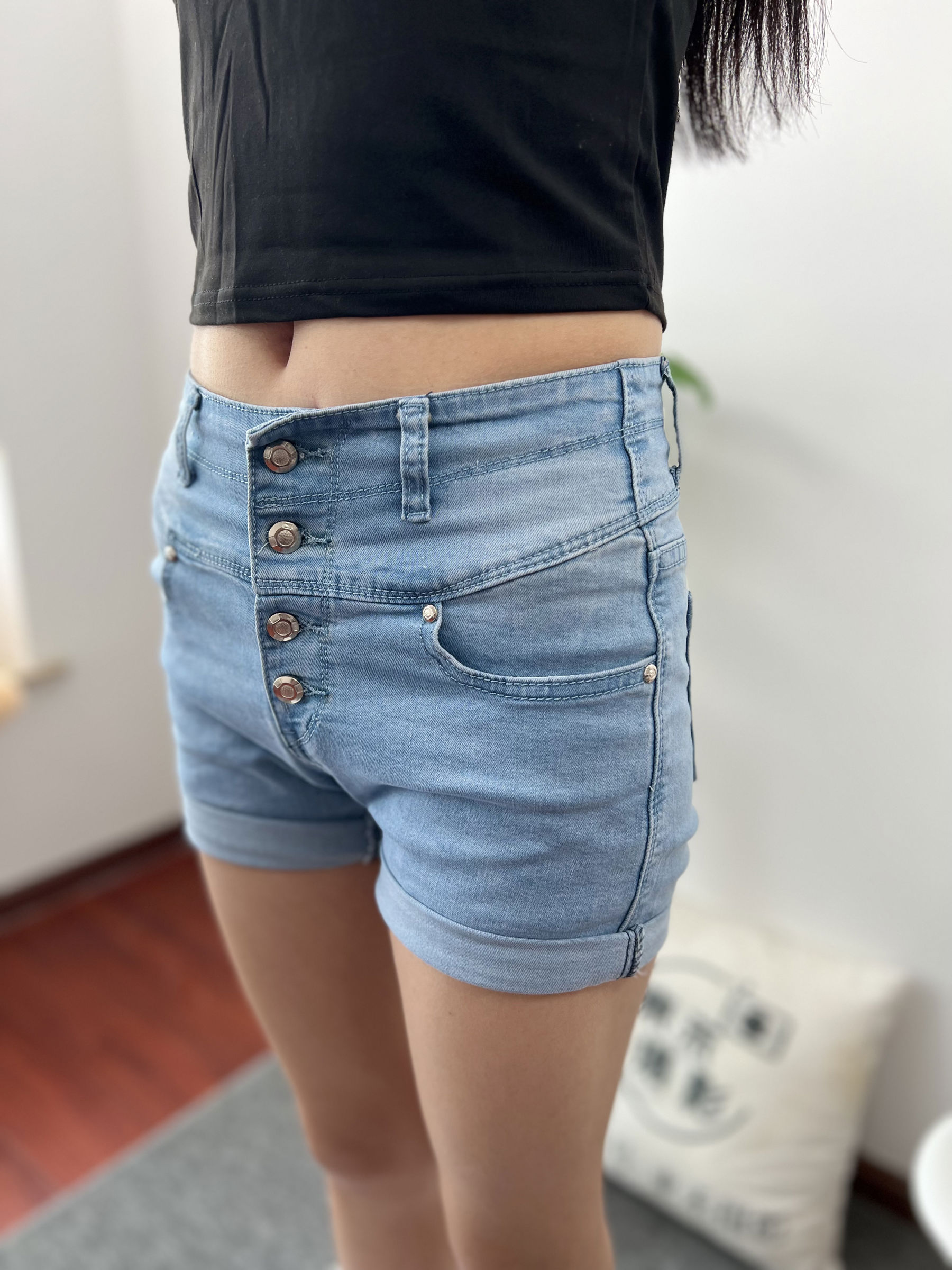 三禾摄影 No.026 牛仔短裤 棉袜 帆布鞋/(176P)