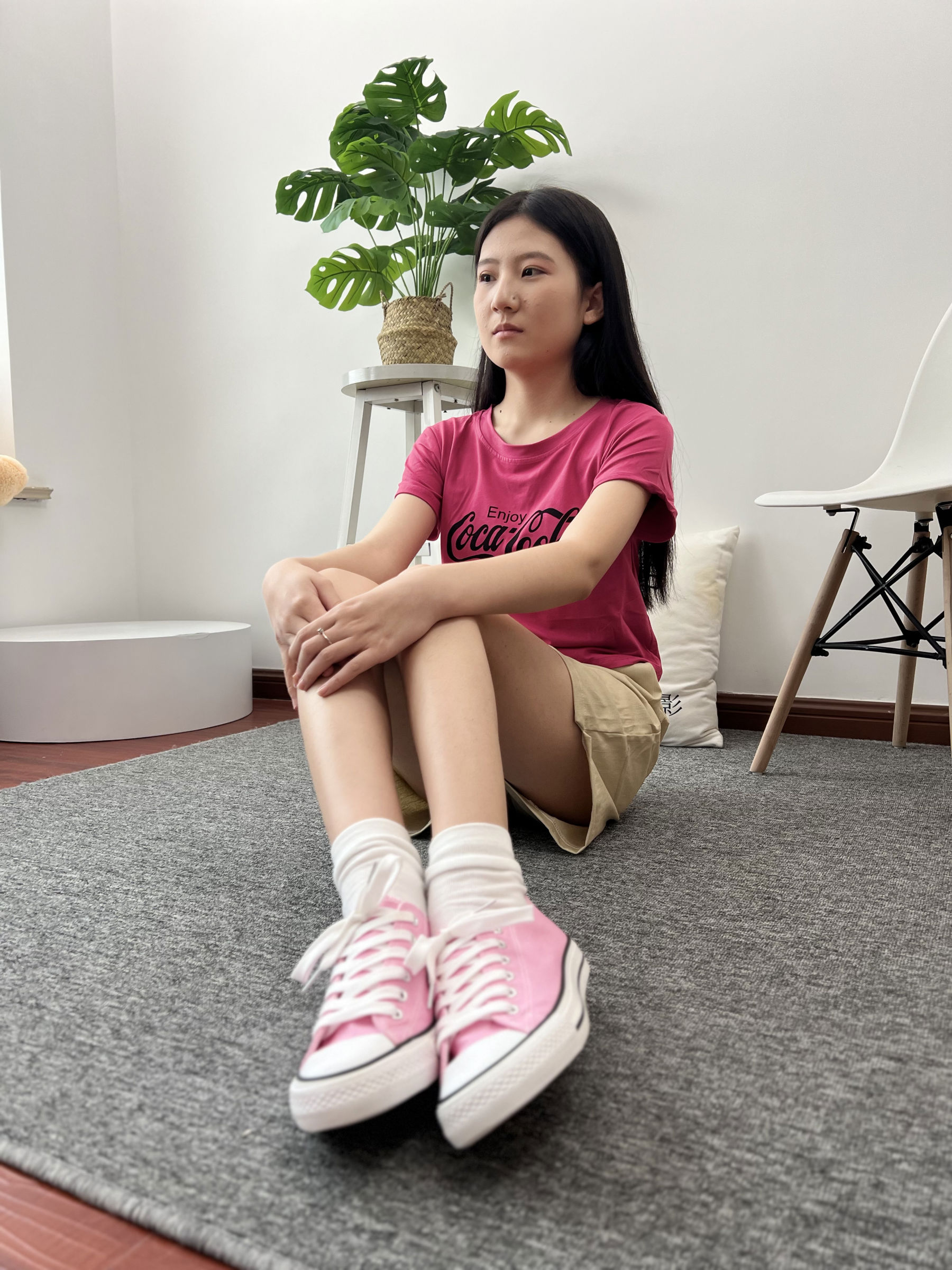 三禾摄影 No.025 休闲短裤 棉袜 帆布鞋/(182P)