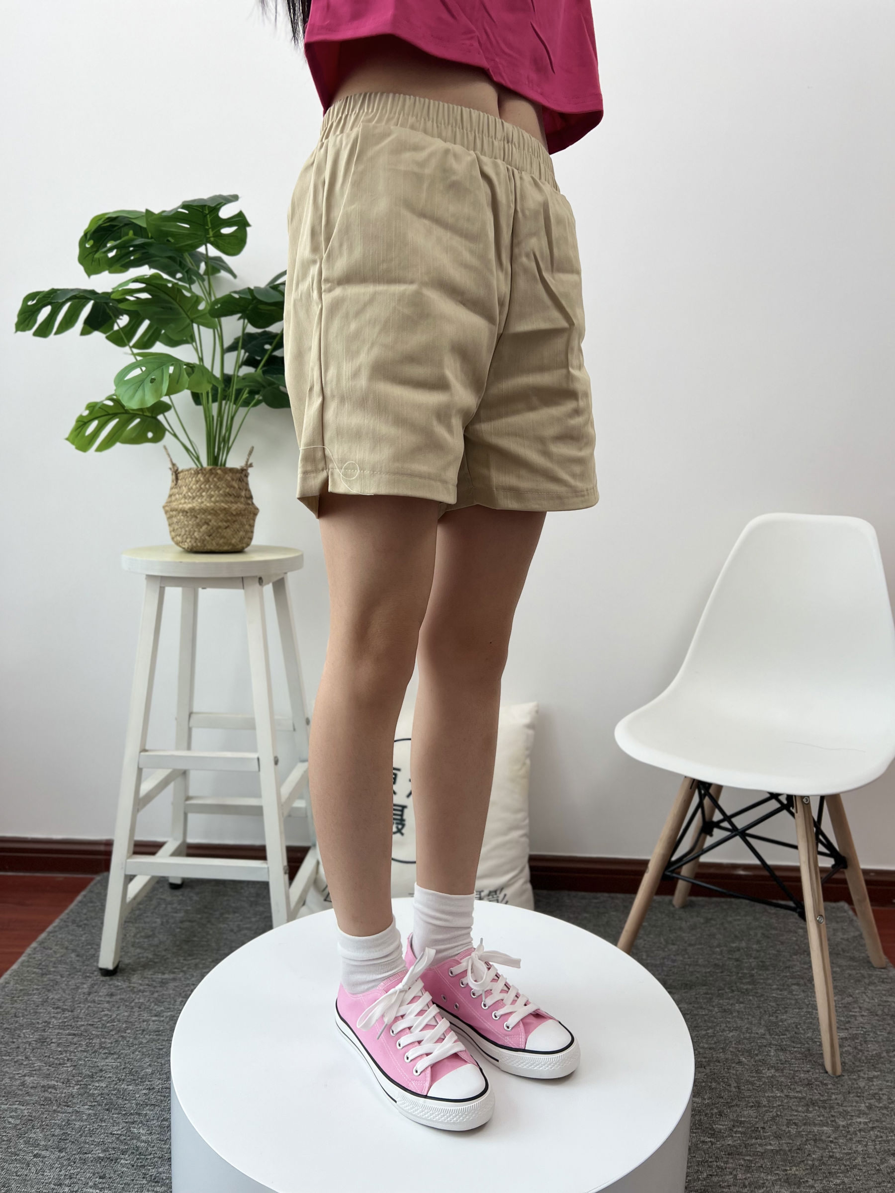 三禾摄影 No.025 休闲短裤 棉袜 帆布鞋/(182P)