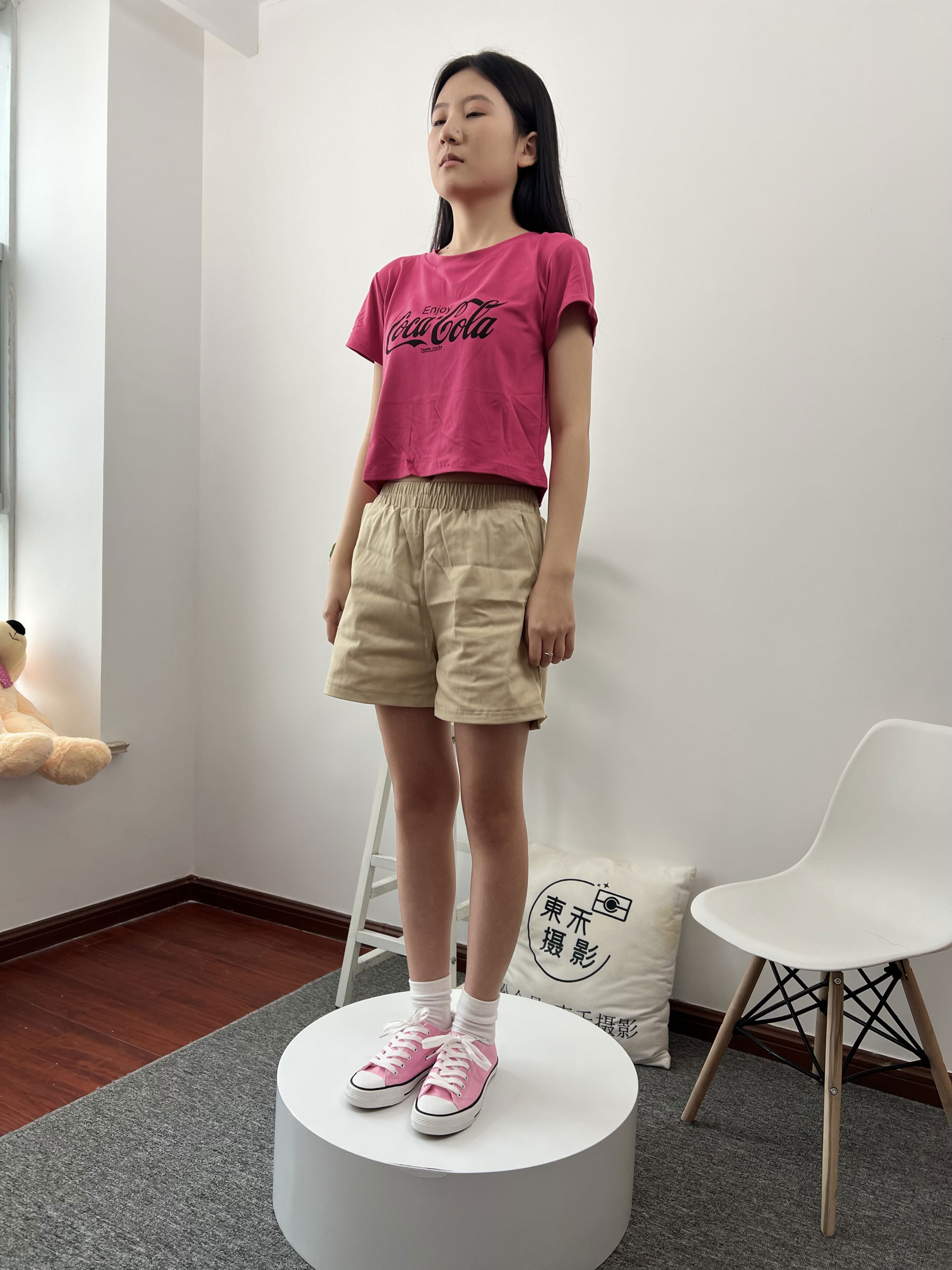 三禾摄影 No.025 休闲短裤 棉袜 帆布鞋/(182P)