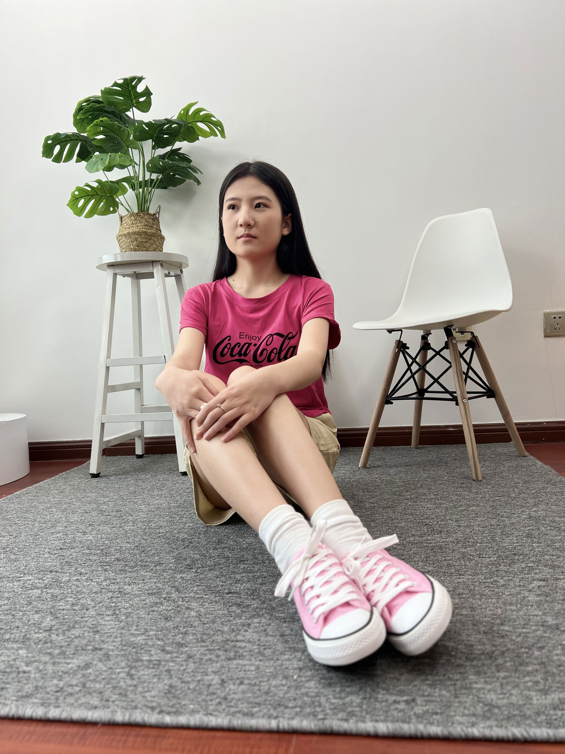 三禾摄影 No.025 休闲短裤 棉袜 帆布鞋/(182P)