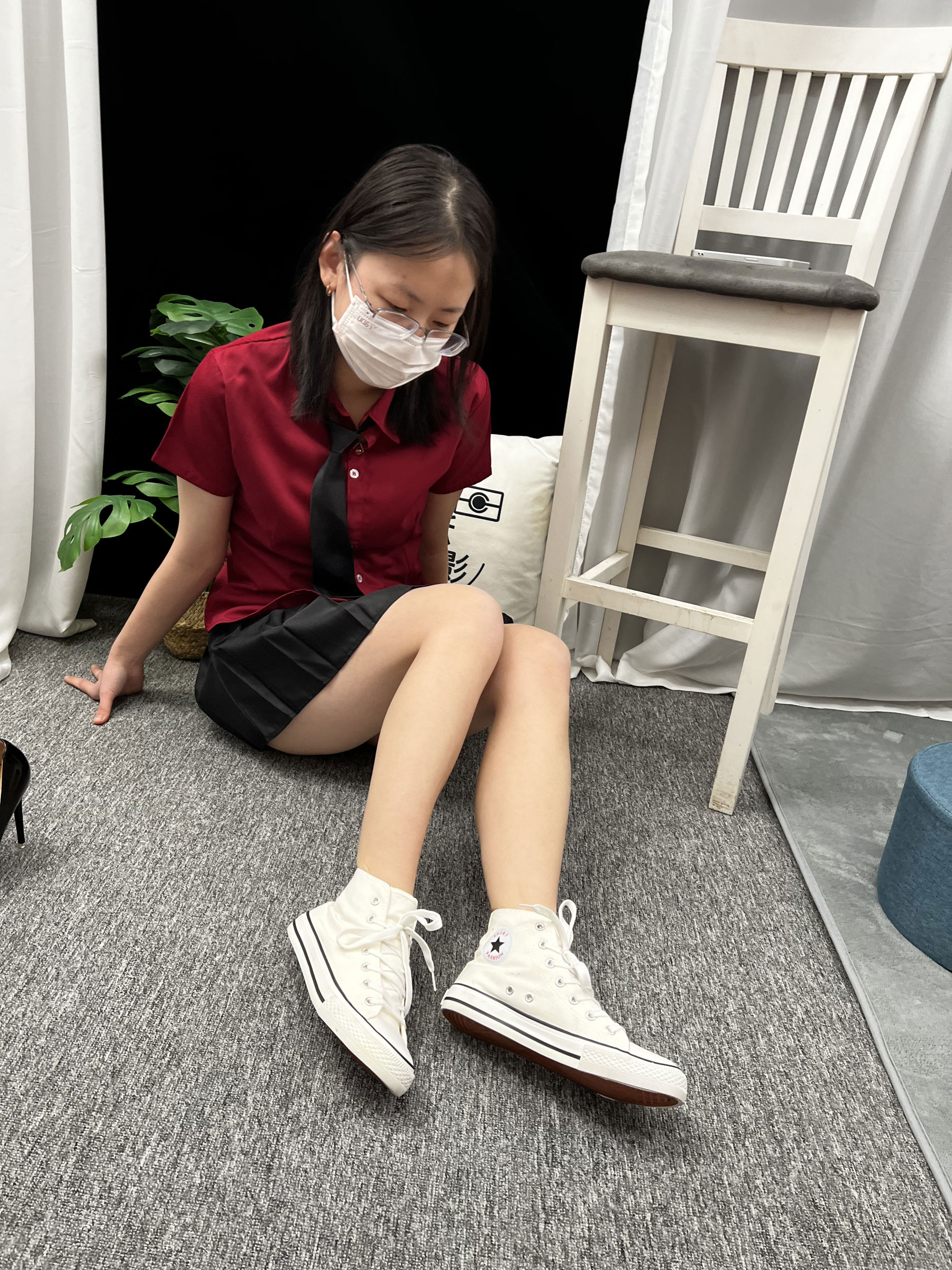 三禾摄影 No.021 短裙 凉拖 帆布鞋 高跟/(217P)