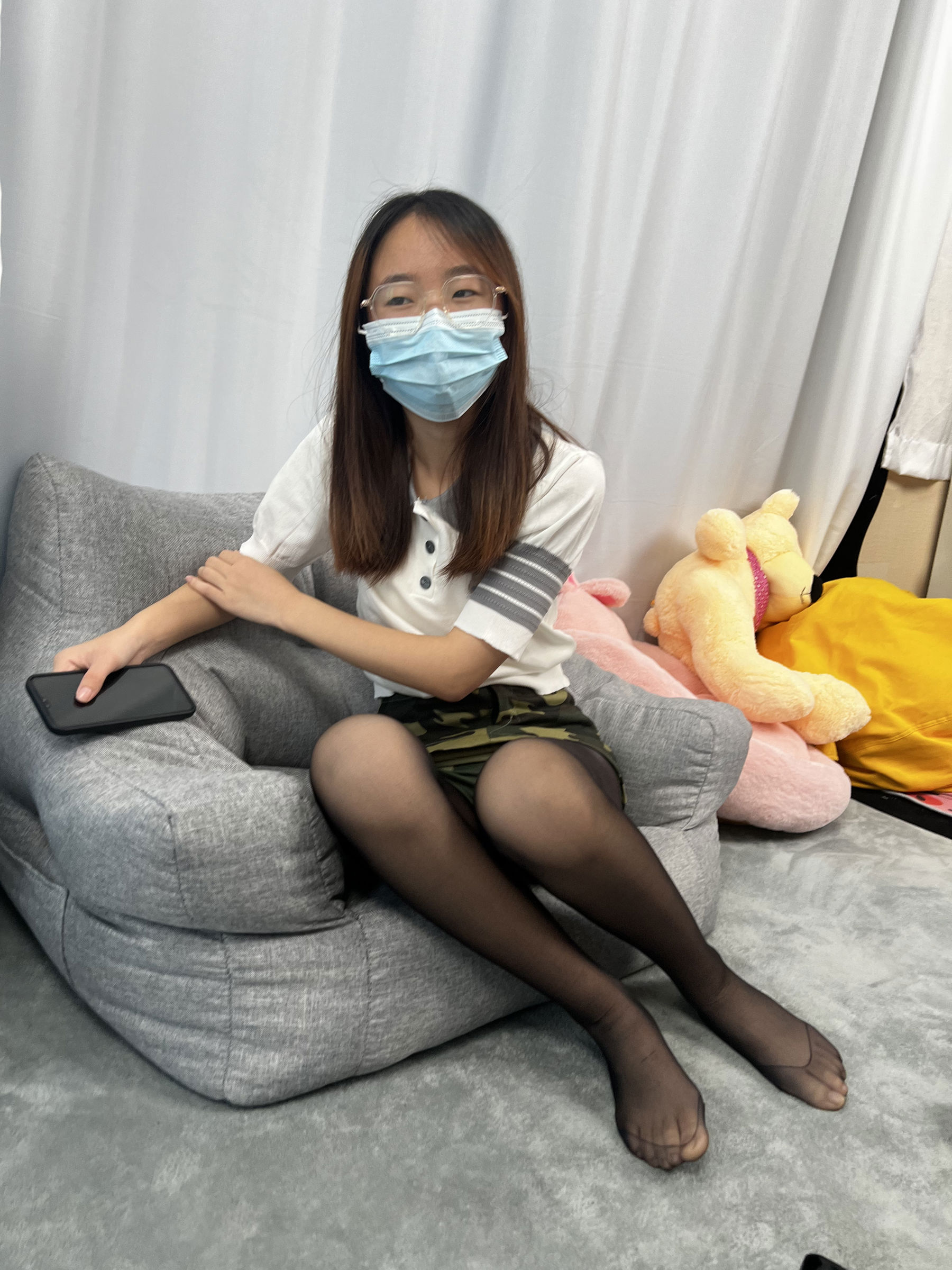 三禾摄影 No.022 短裙 黑丝 高跟/(207P)