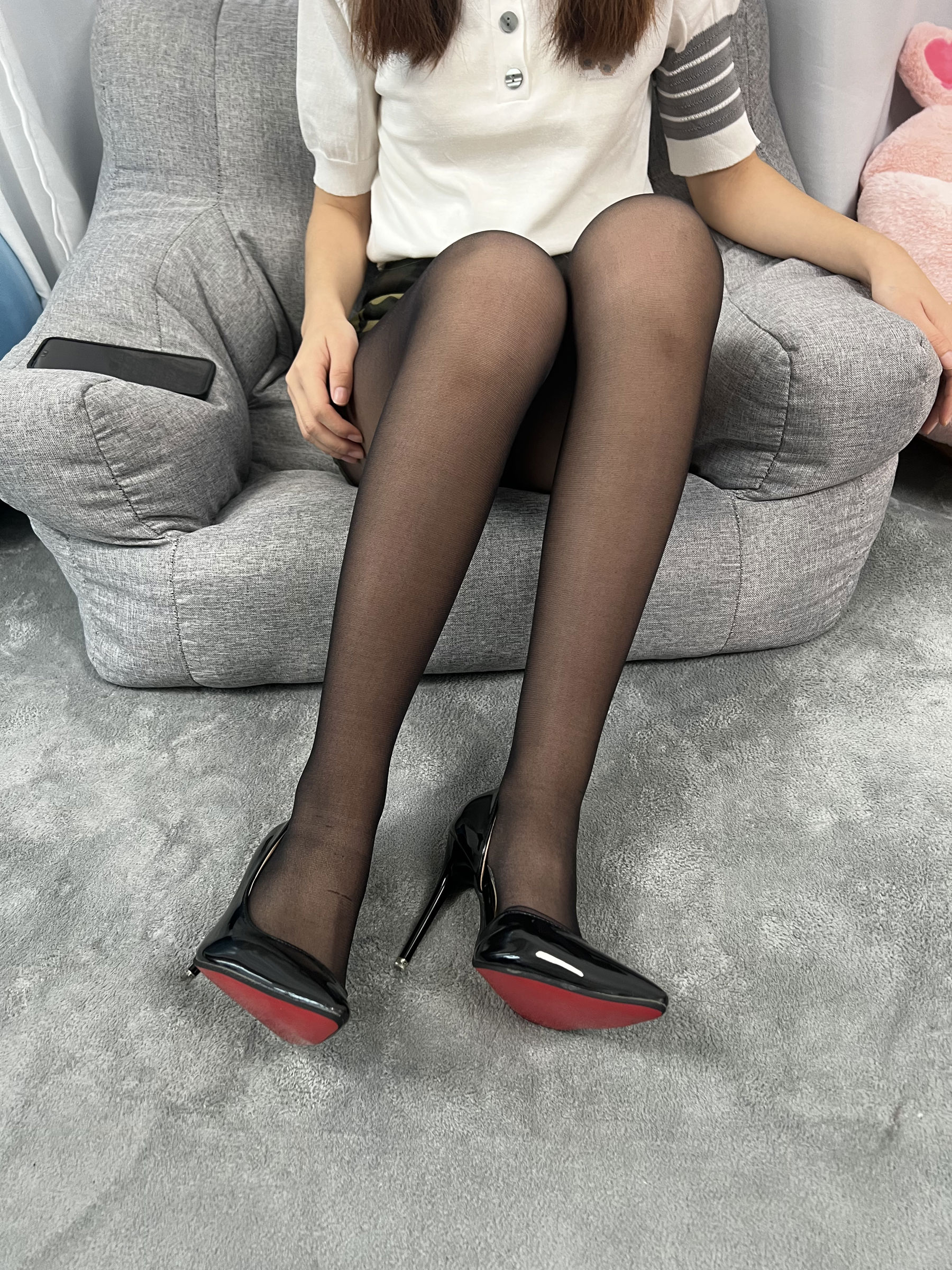 三禾摄影 No.022 短裙 黑丝 高跟/(207P)