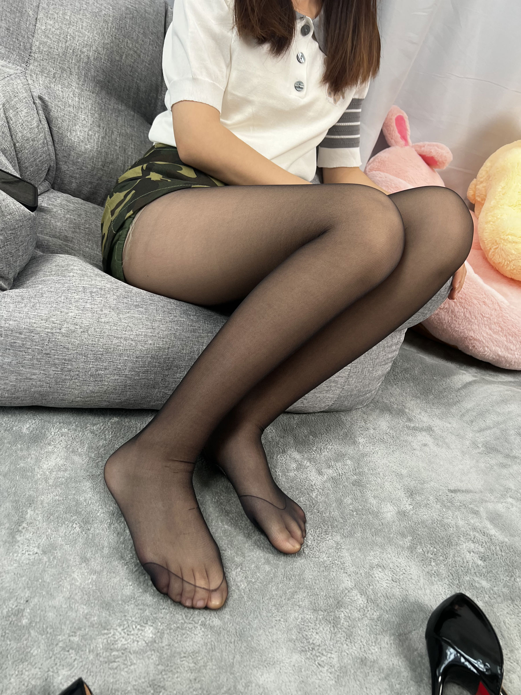 三禾摄影 No.022 短裙 黑丝 高跟/(207P)