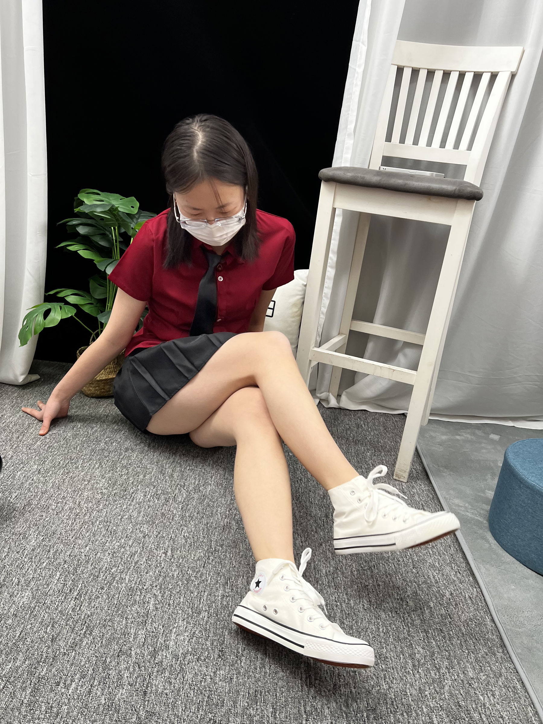 三禾摄影 No.021 短裙 凉拖 帆布鞋 高跟/(217P)