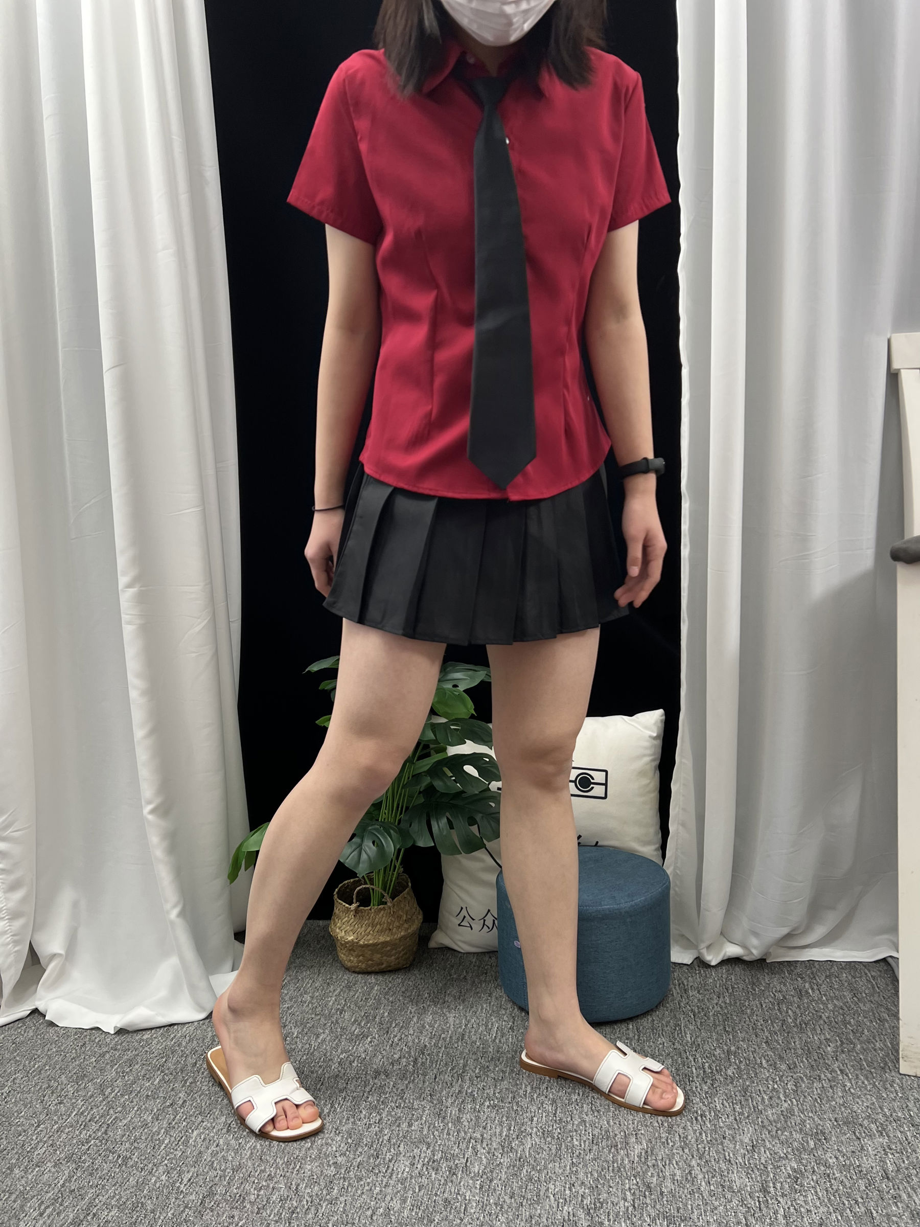 三禾摄影 No.021 短裙 凉拖 帆布鞋 高跟/(217P)