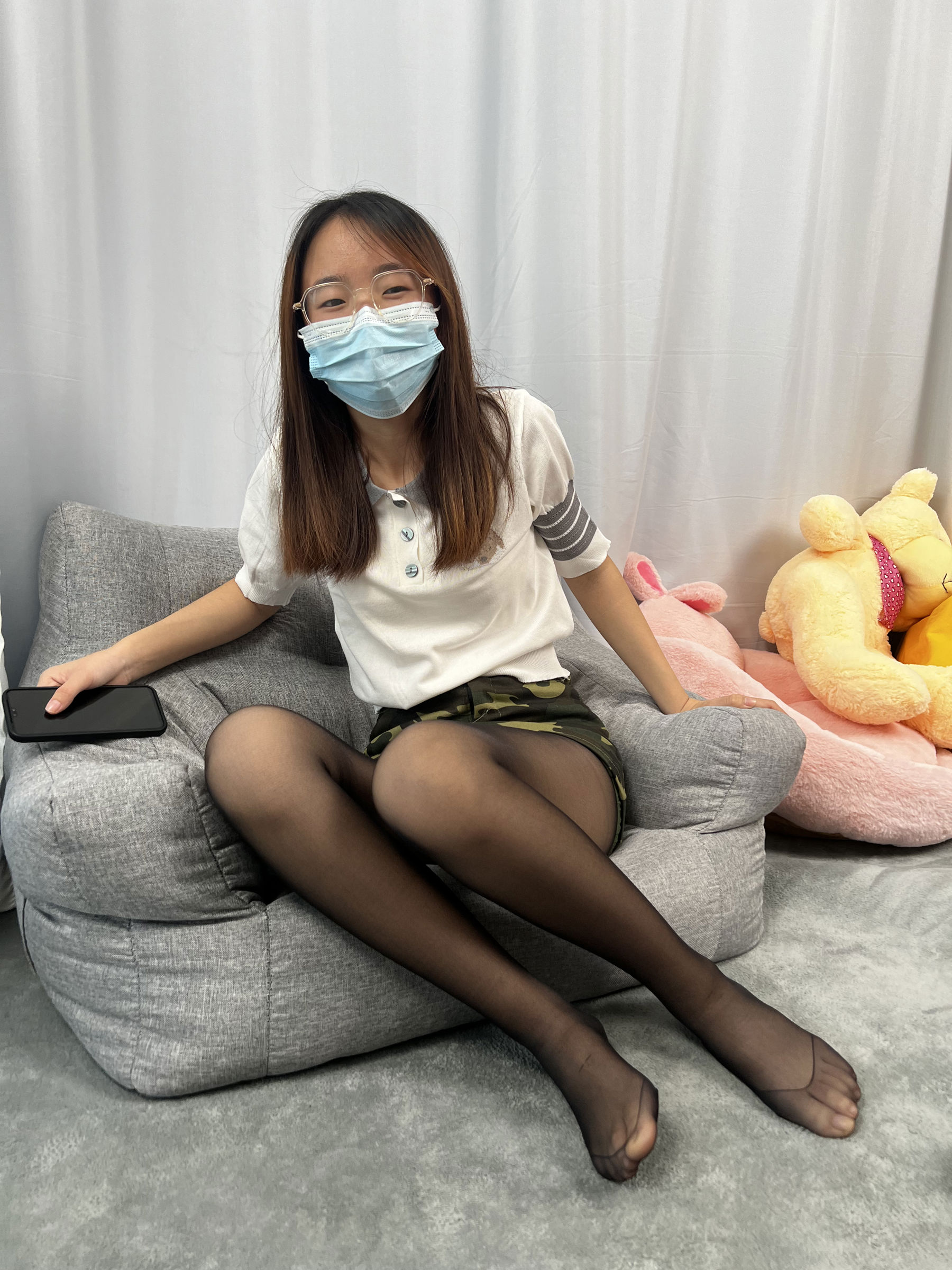 三禾摄影 No.022 短裙 黑丝 高跟/(207P)