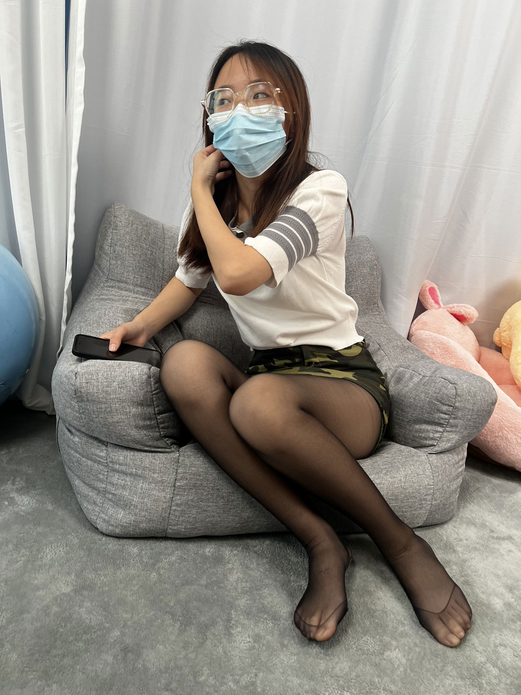 三禾摄影 No.022 短裙 黑丝 高跟/(207P)