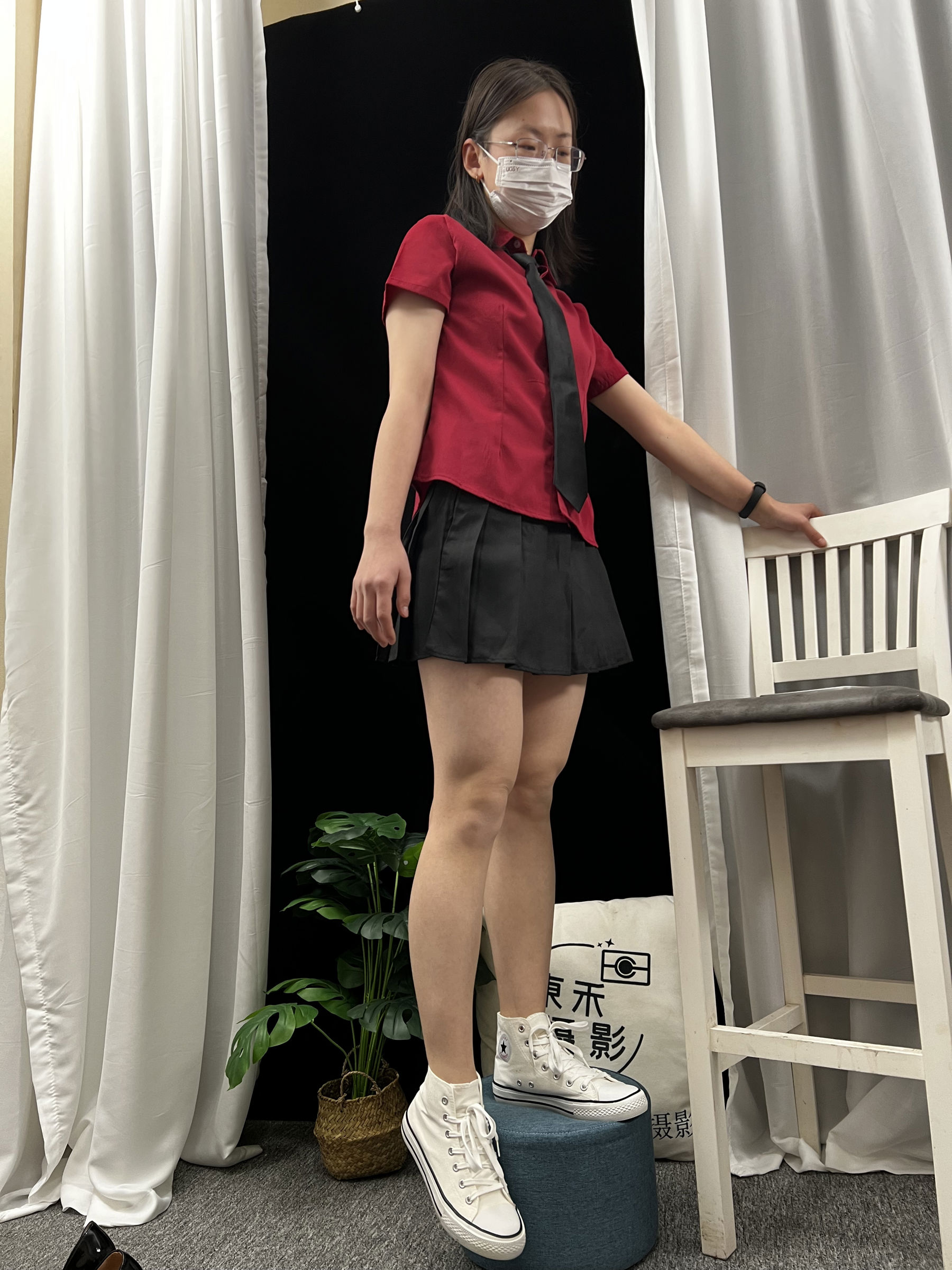 三禾摄影 No.021 短裙 凉拖 帆布鞋 高跟/(217P)