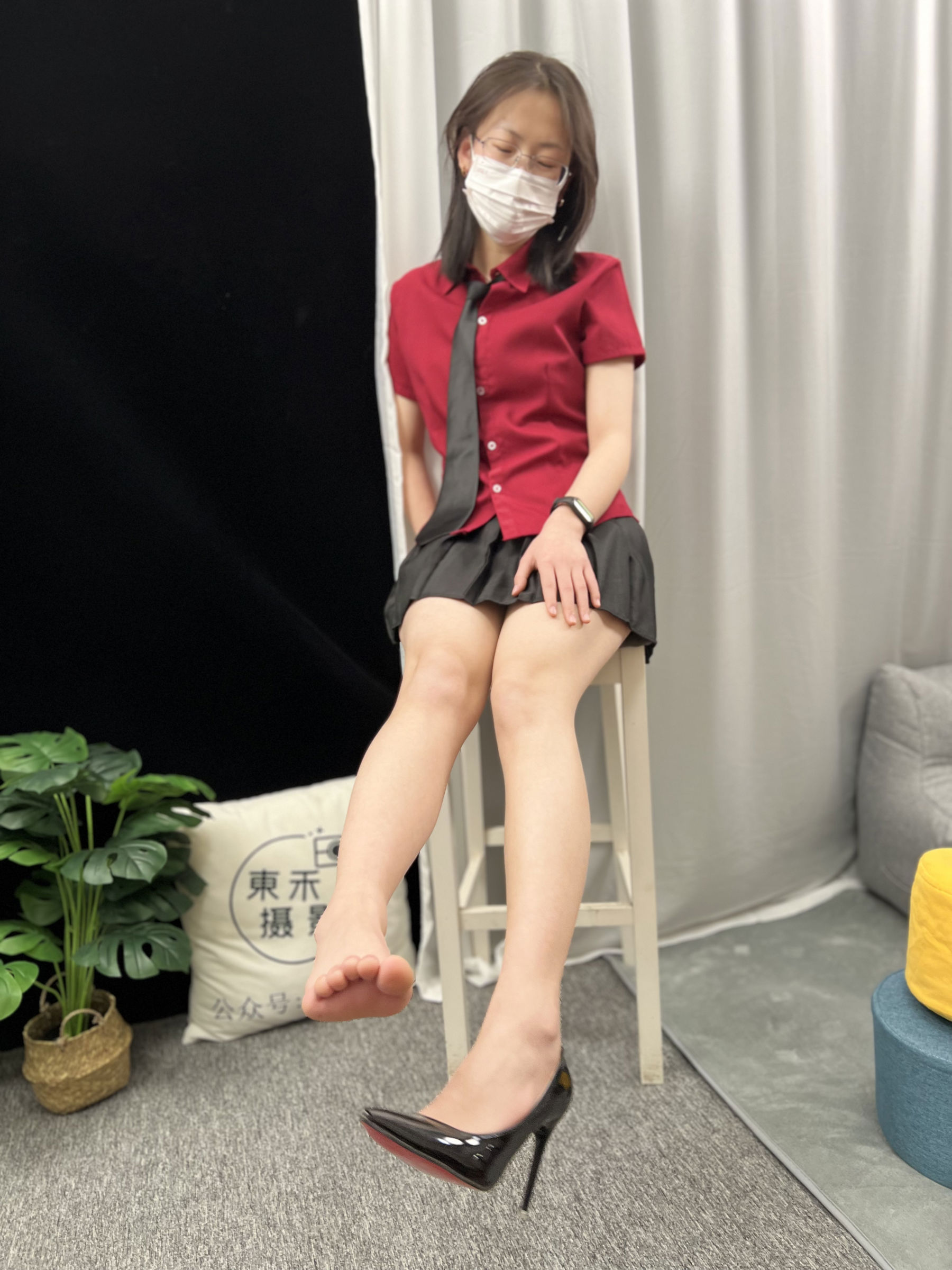 三禾摄影 No.021 短裙 凉拖 帆布鞋 高跟/(217P)