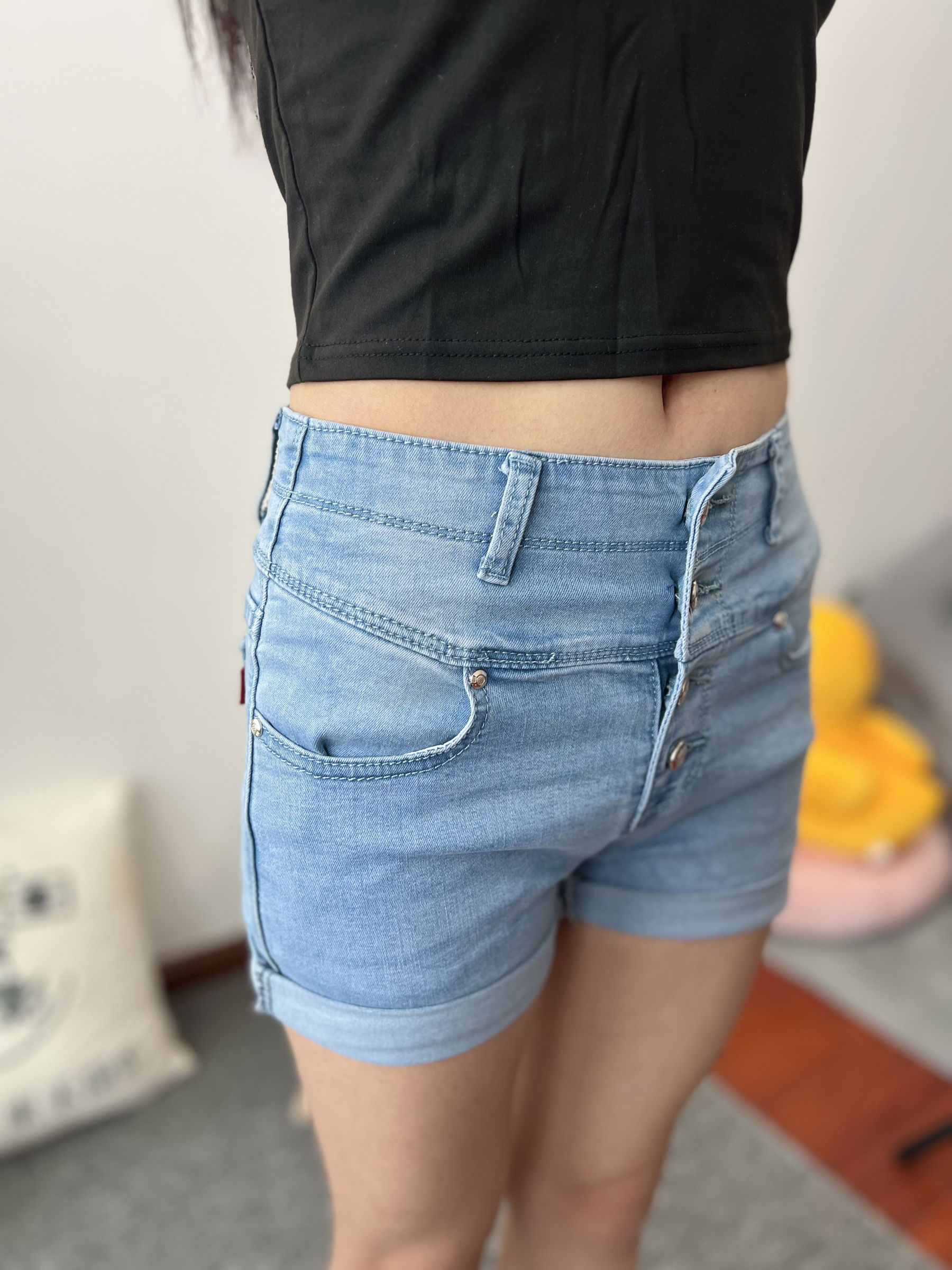 三禾摄影 No.026 牛仔短裤 棉袜 帆布鞋/(176P)