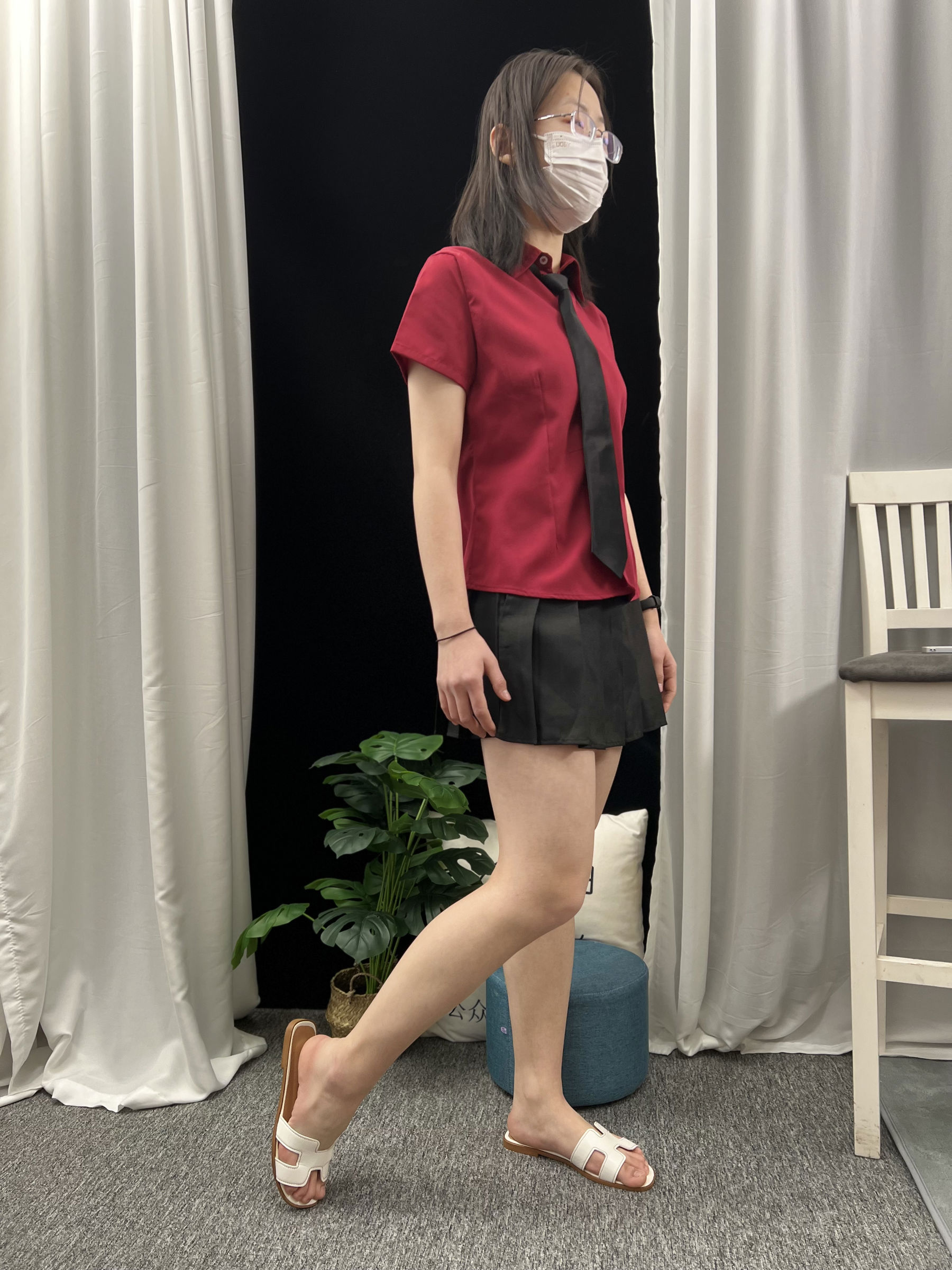 三禾摄影 No.021 短裙 凉拖 帆布鞋 高跟/(217P)