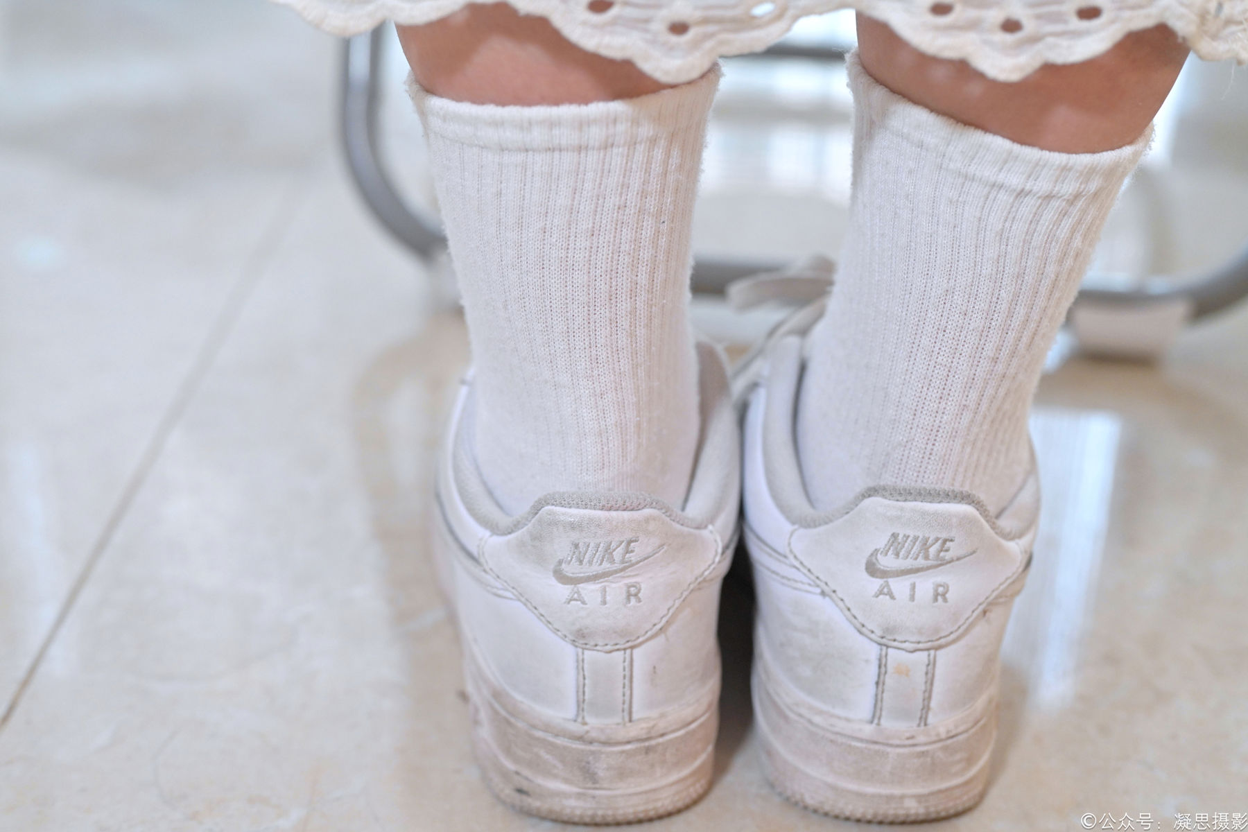 凝思摄影 No.005 琦琦 - 连衣裙、短白袜、平底鞋/(134P)