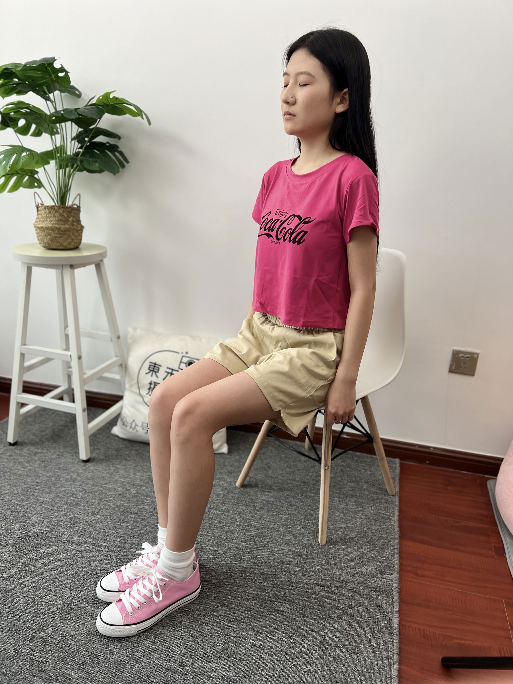 三禾摄影 No.025 休闲短裤 棉袜 帆布鞋/(182P)