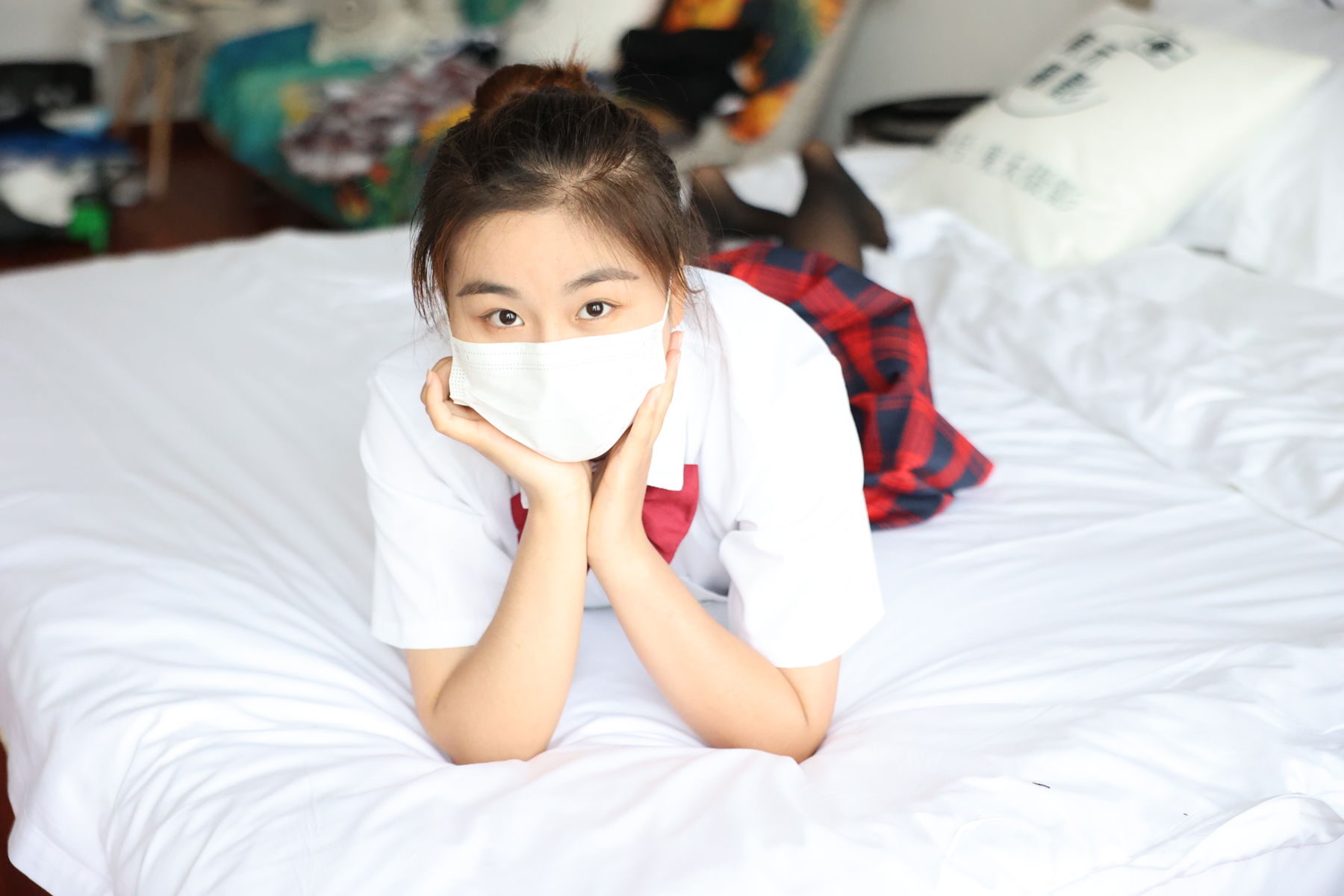 三禾摄影 No.020 JK 黑丝/(299P)