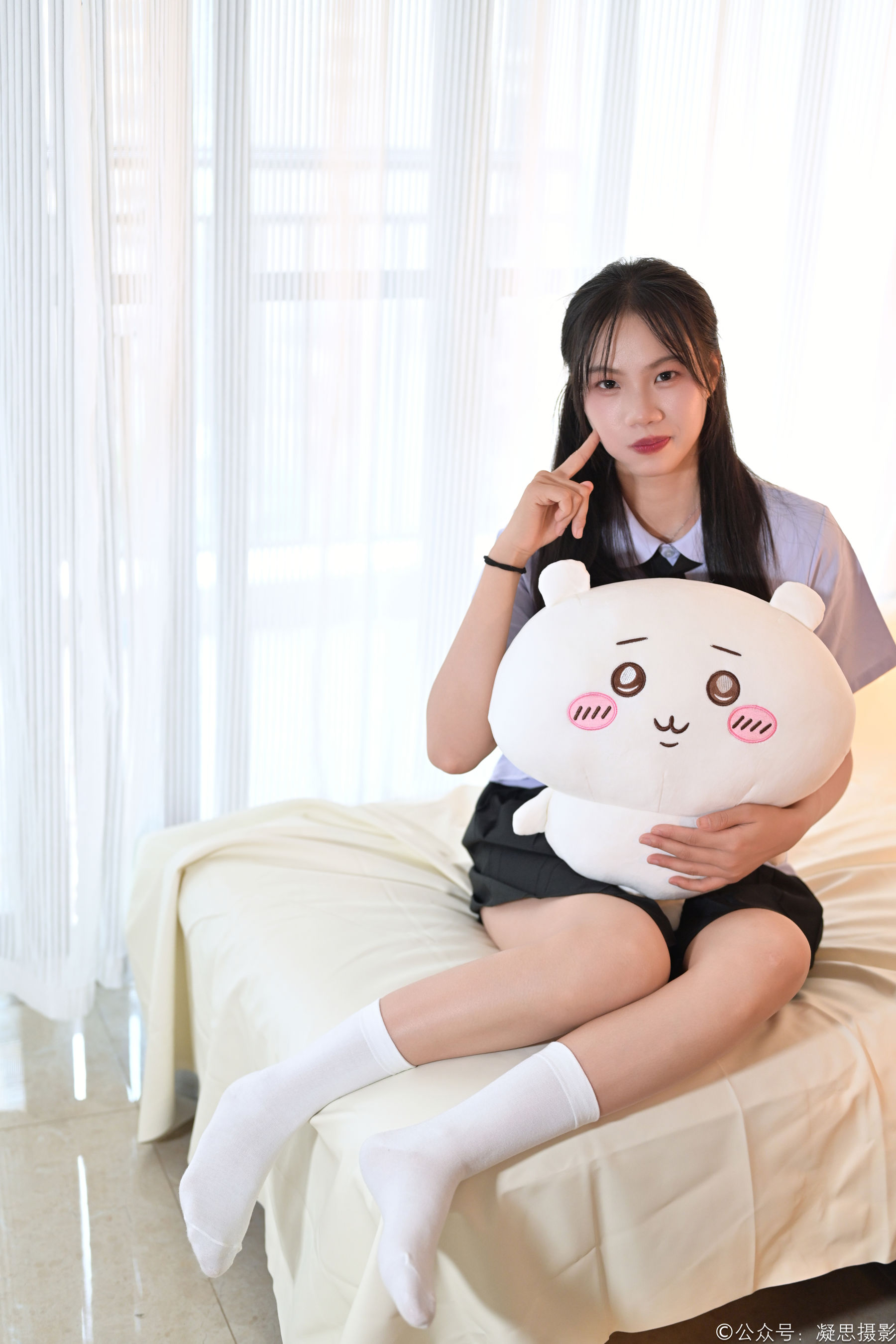 凝思摄影 No.012 德美 - 泰国制服、短白袜、运动鞋/(160P)