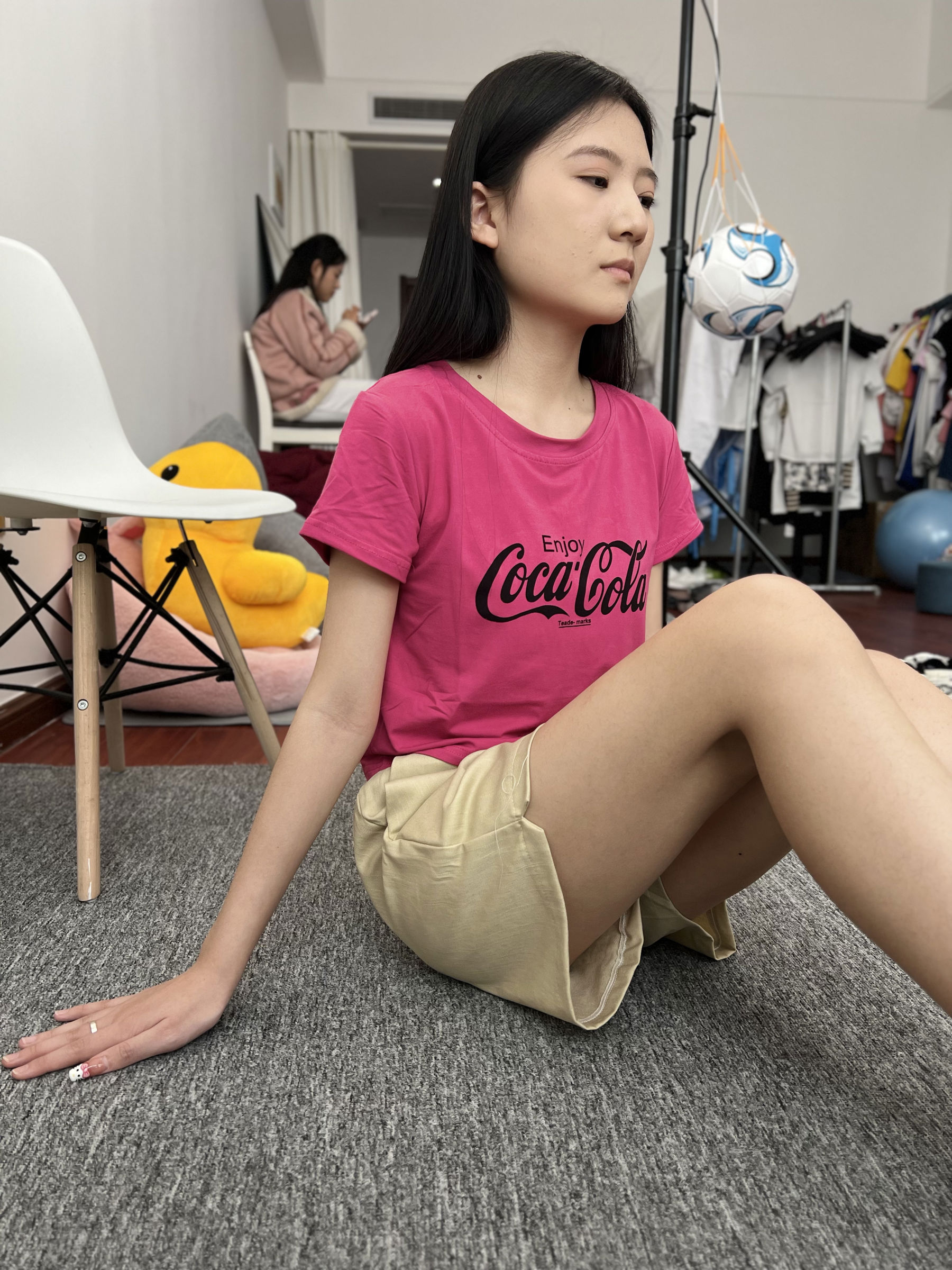 三禾摄影 No.025 休闲短裤 棉袜 帆布鞋/(182P)