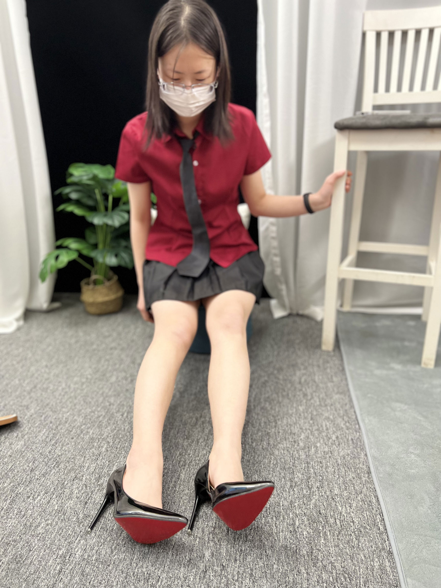 三禾摄影 No.021 短裙 凉拖 帆布鞋 高跟/(217P)