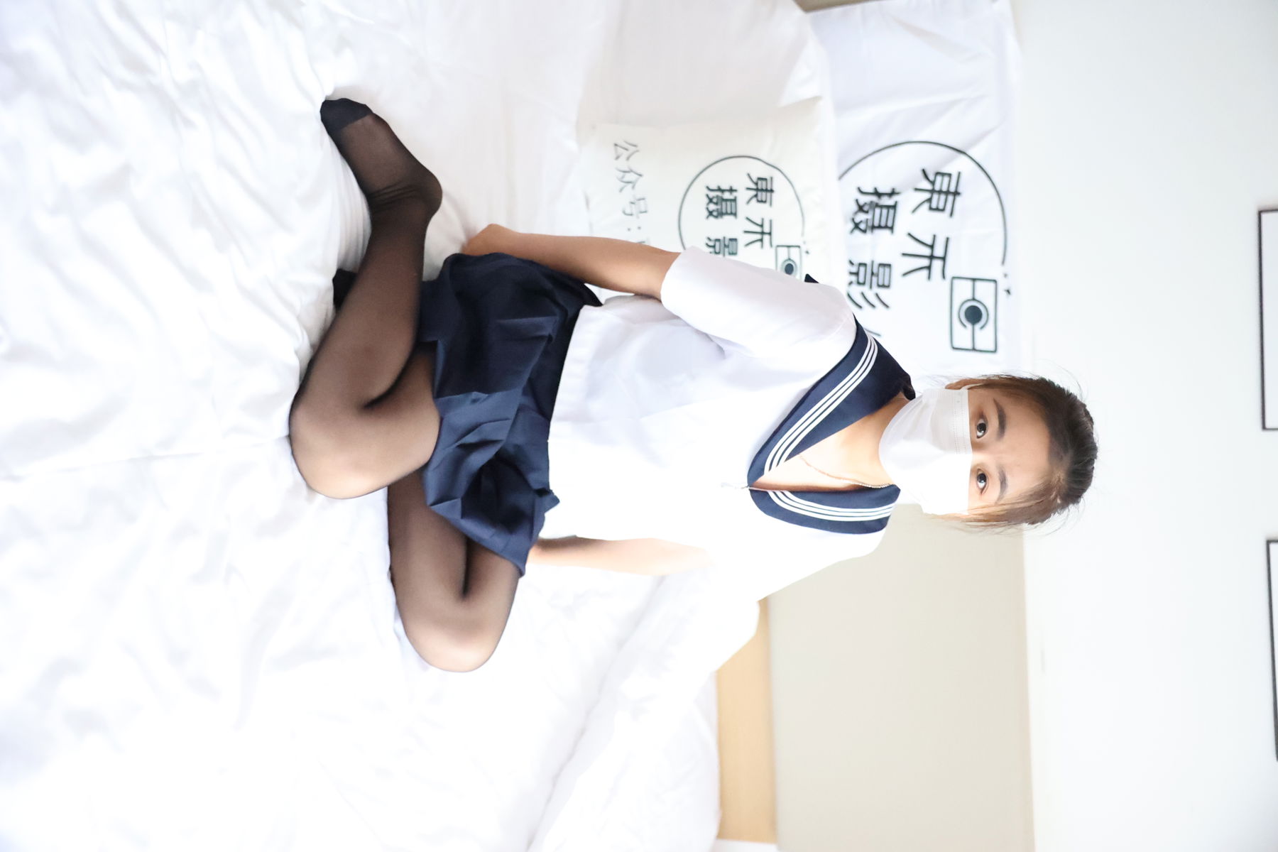 三禾摄影 No.020 JK 黑丝/(299P)