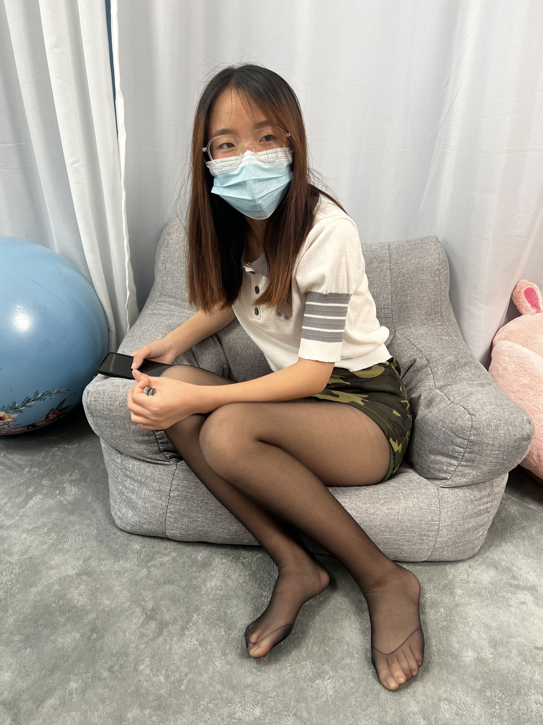 三禾摄影 No.022 短裙 黑丝 高跟/(207P)