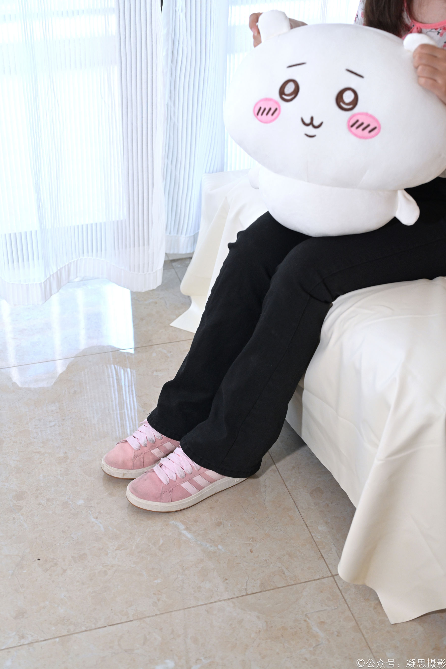 凝思摄影 No.013 铃铃 - T恤、短白袜、平底鞋/(139P)