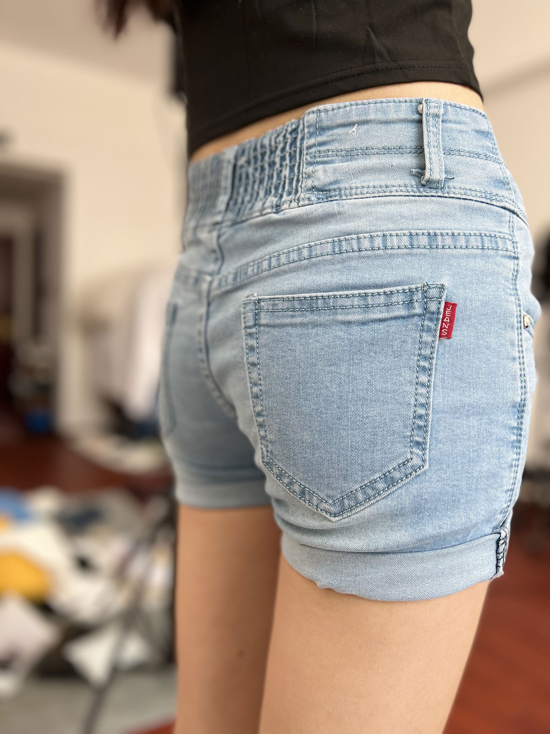 三禾摄影 No.026 牛仔短裤 棉袜 帆布鞋/(176P)