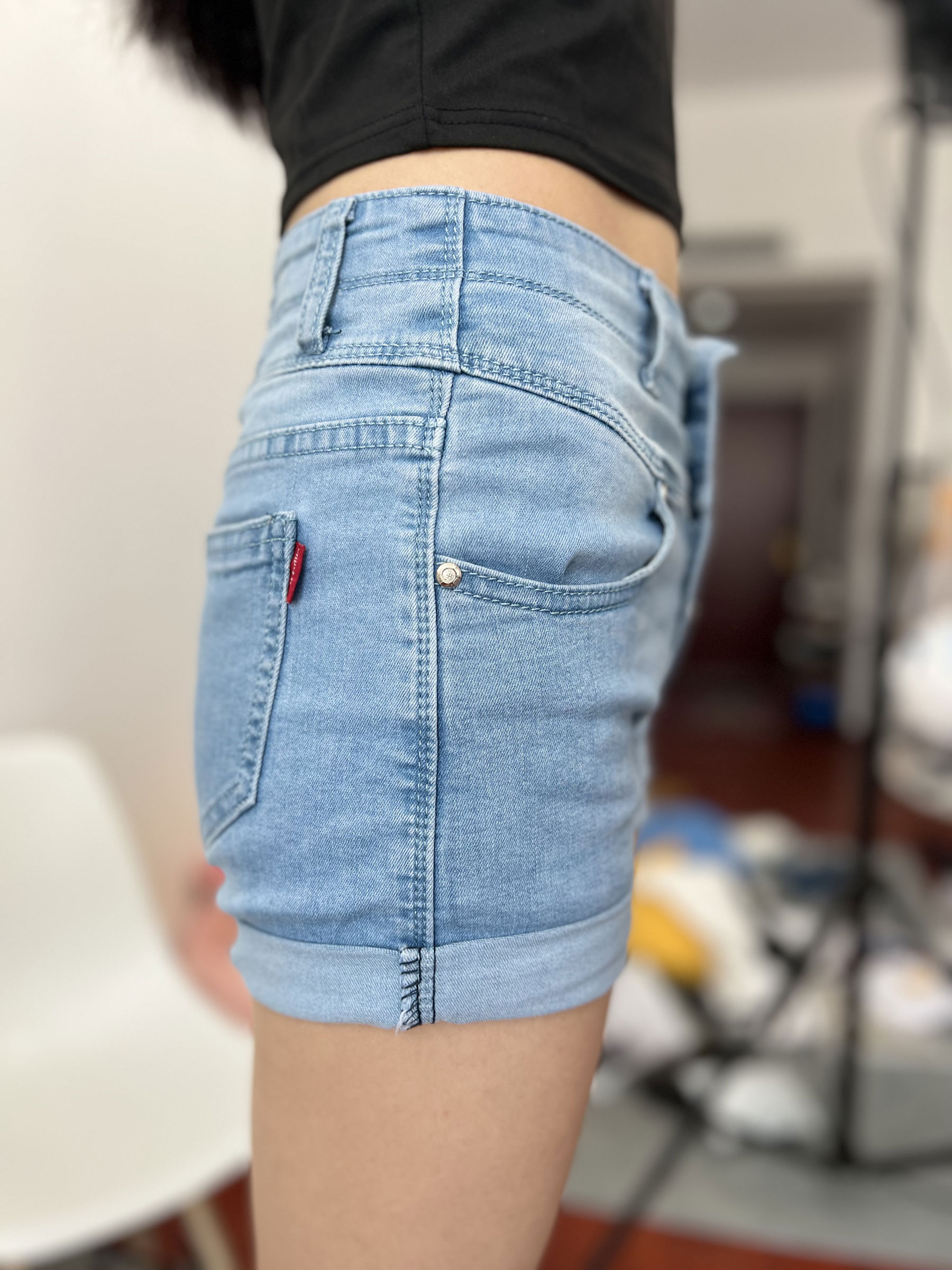 三禾摄影 No.026 牛仔短裤 棉袜 帆布鞋/(176P)