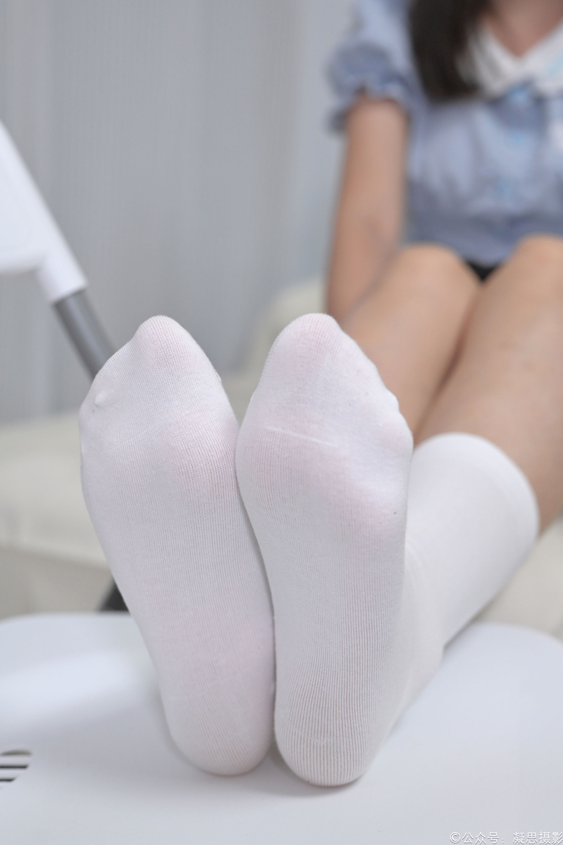 凝思摄影 No.008 铃铃 - 短裙、短白袜、小皮鞋/(158P)