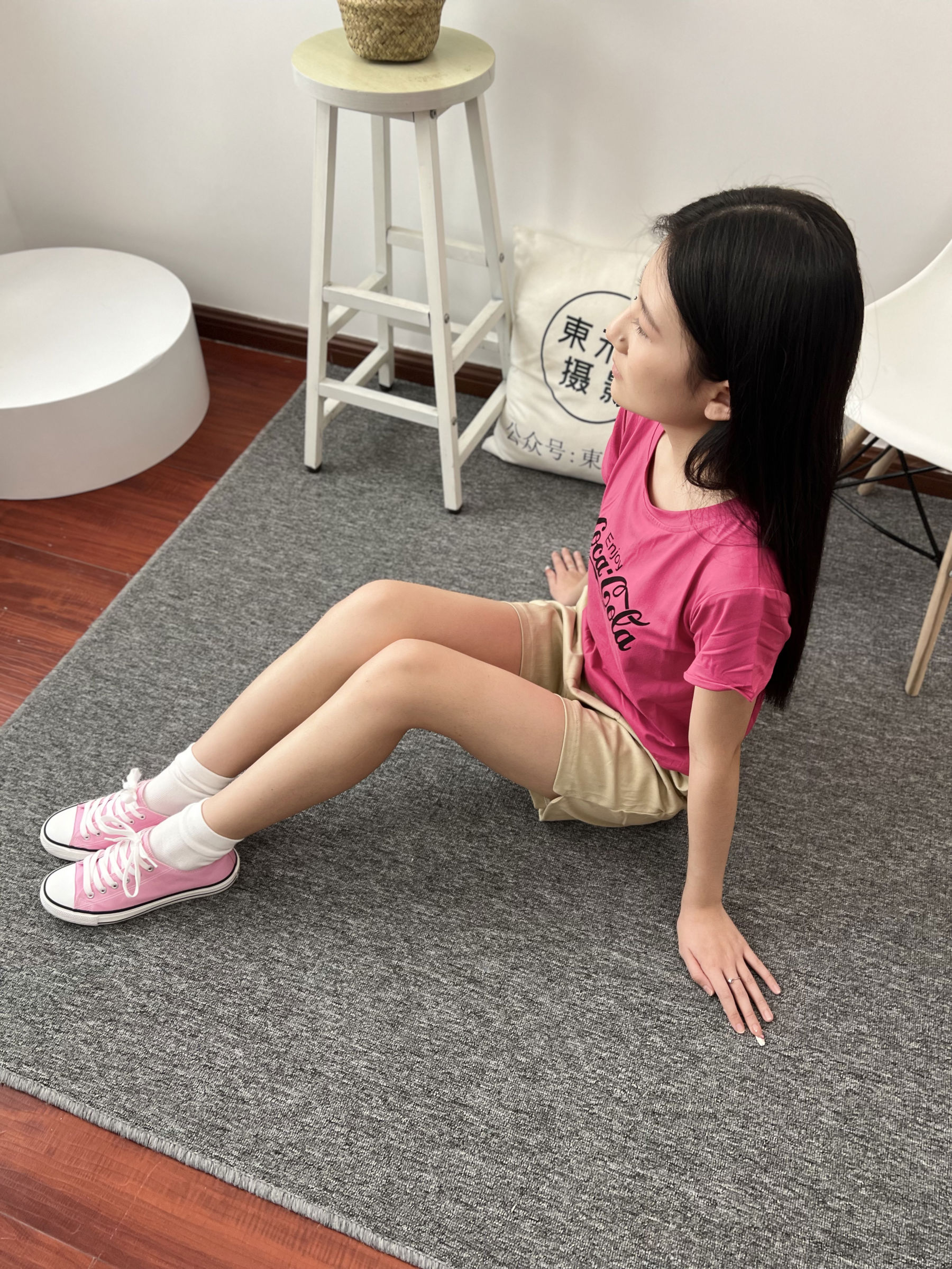 三禾摄影 No.025 休闲短裤 棉袜 帆布鞋/(182P)